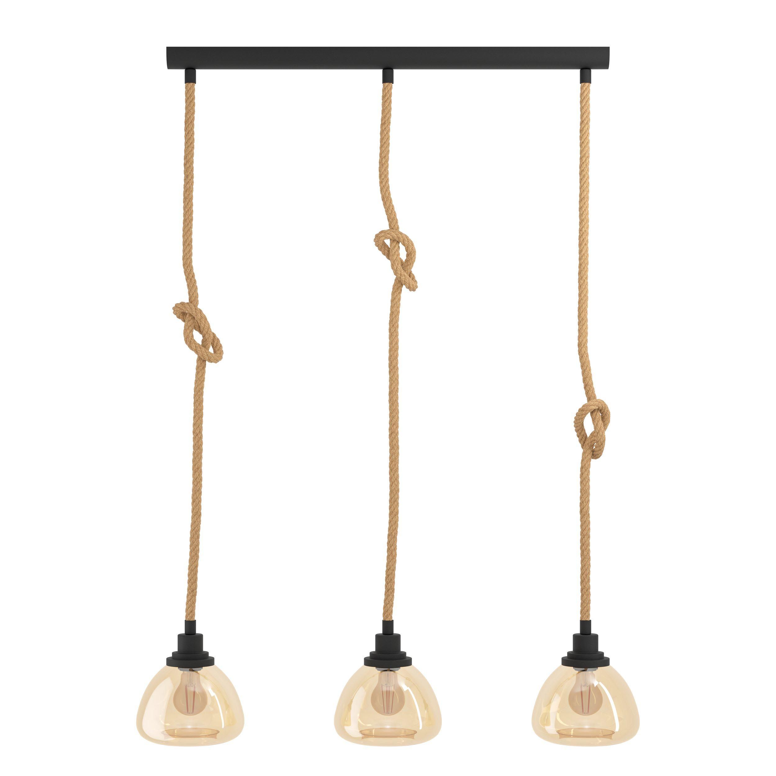 Suspension RAMPSIDE ambre L65cm