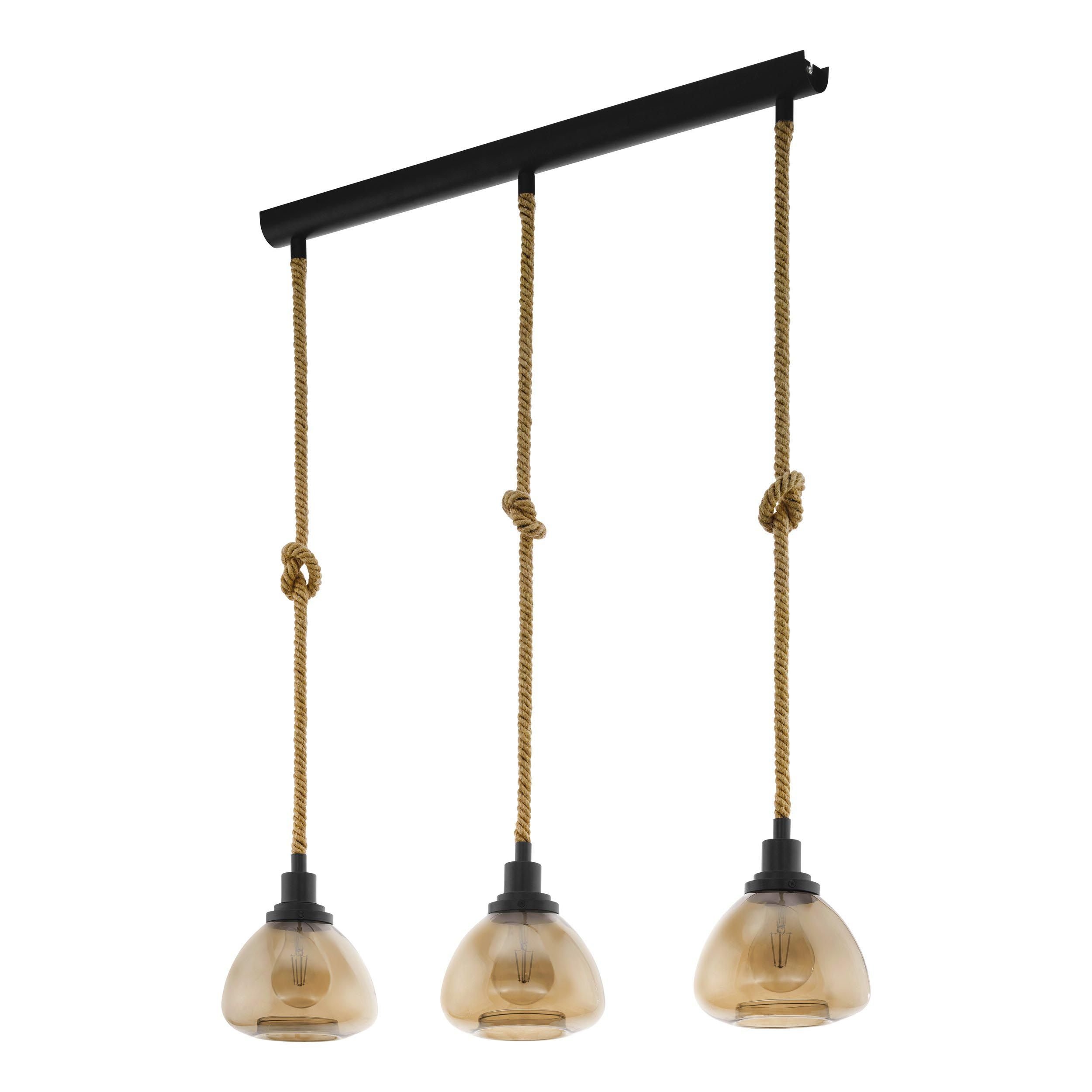 Suspension RAMPSIDE ambre L65cm