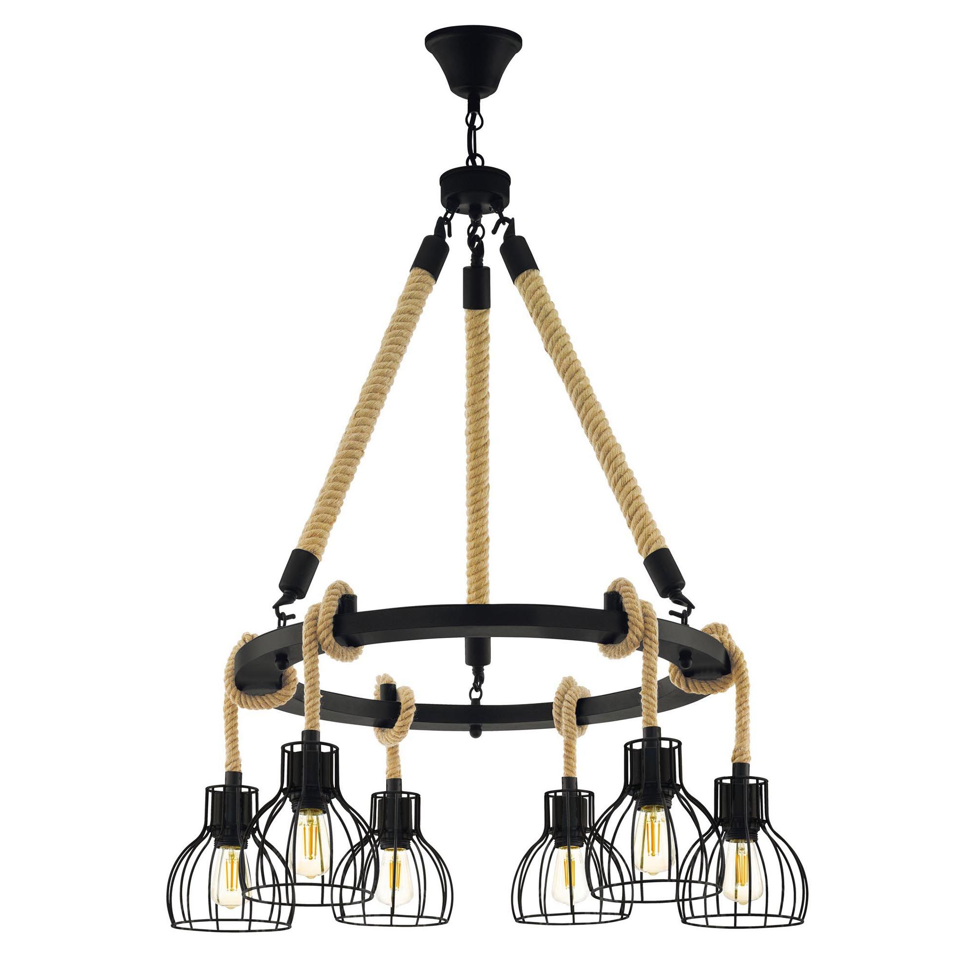 Suspension RAMPSIDE noir Ø76cm