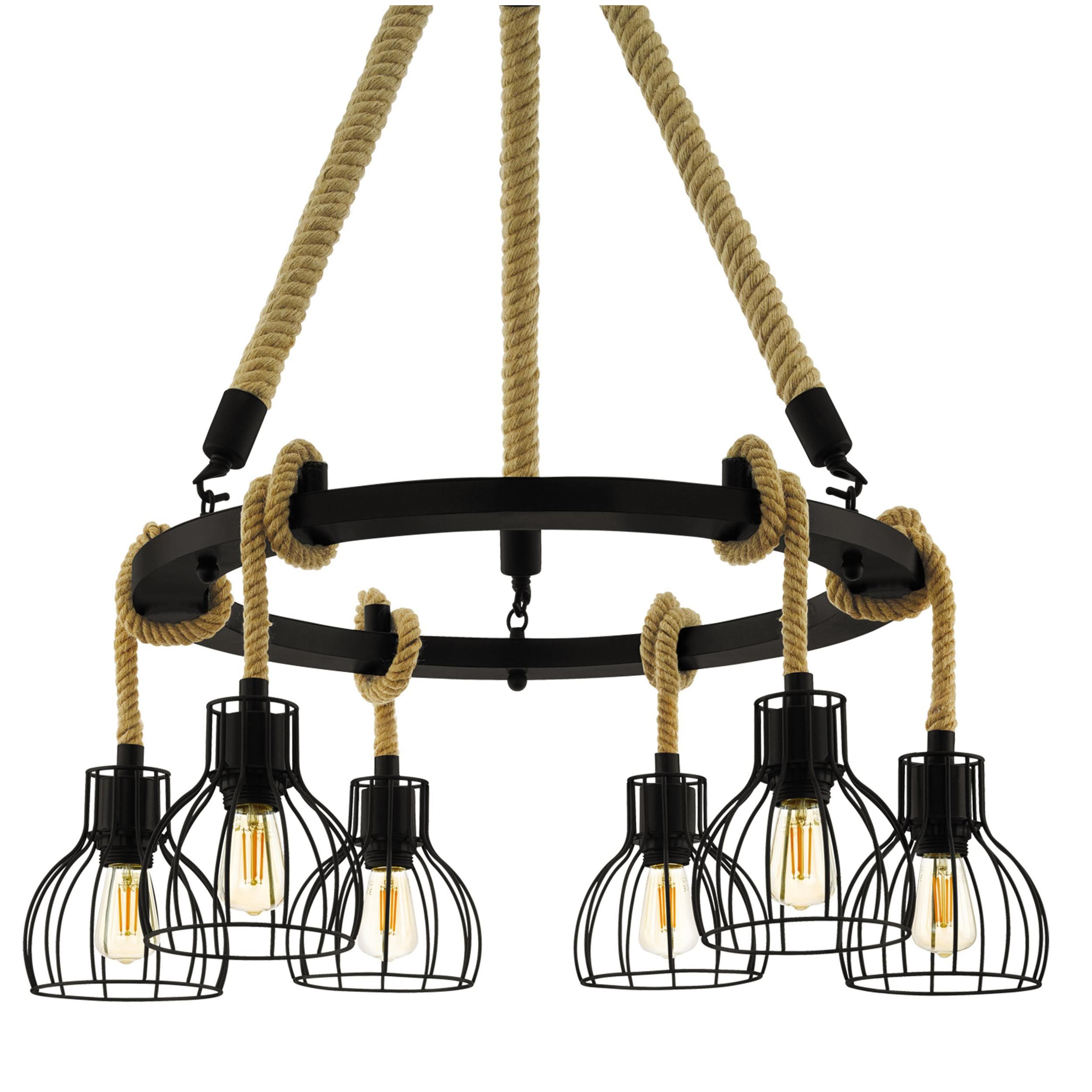 Suspension RAMPSIDE noir Ø76cm