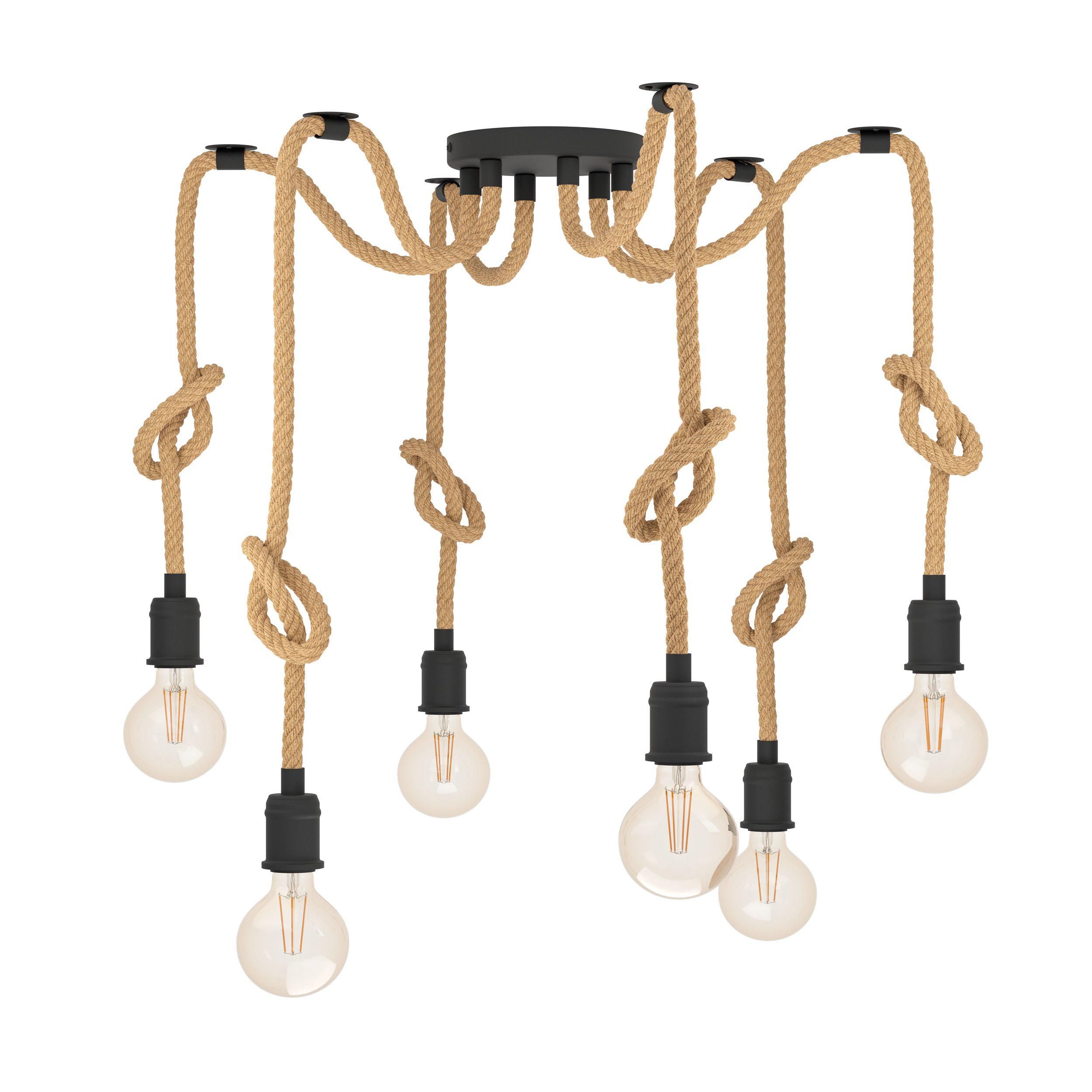 Suspension RAMPSIDE noir Ø18cm
