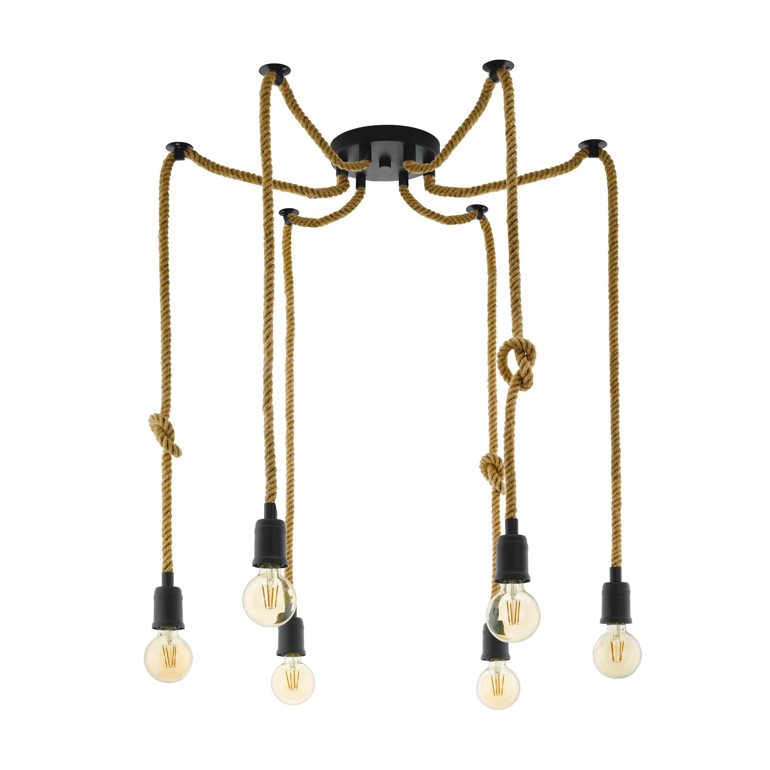 Suspension RAMPSIDE noir Ø18cm
