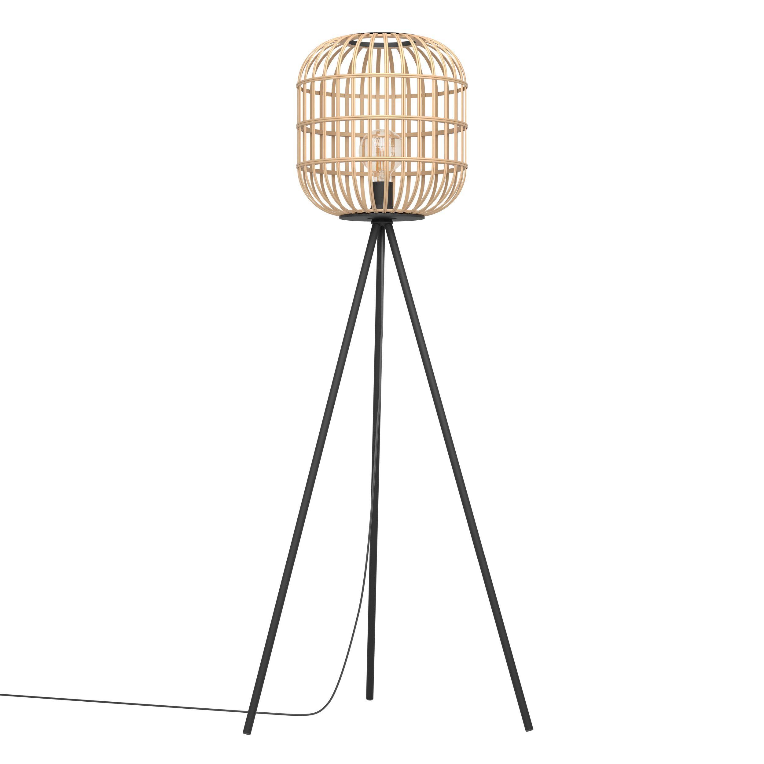 Lampadaire BORDESLEY bambou/naturel H110cm
