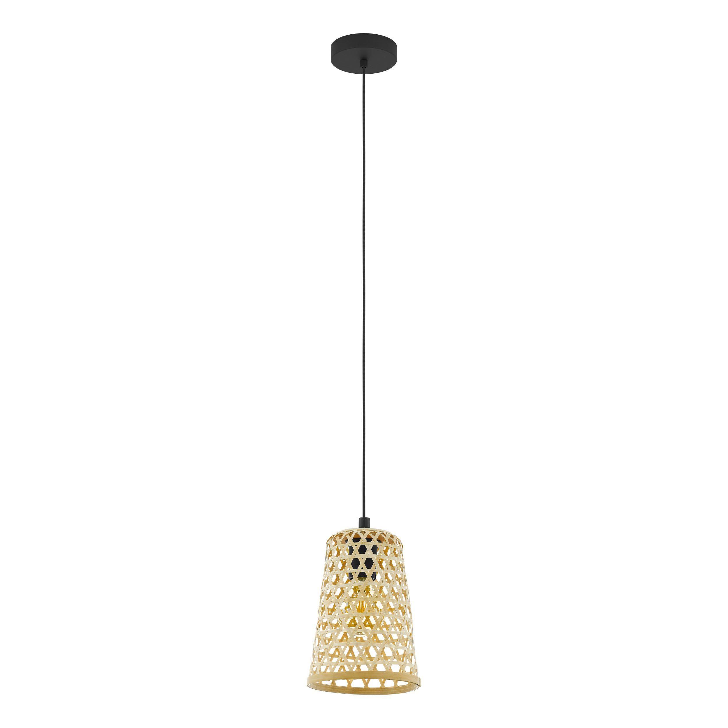 Suspension BORDESLEY bambou/naturel Ø18cm