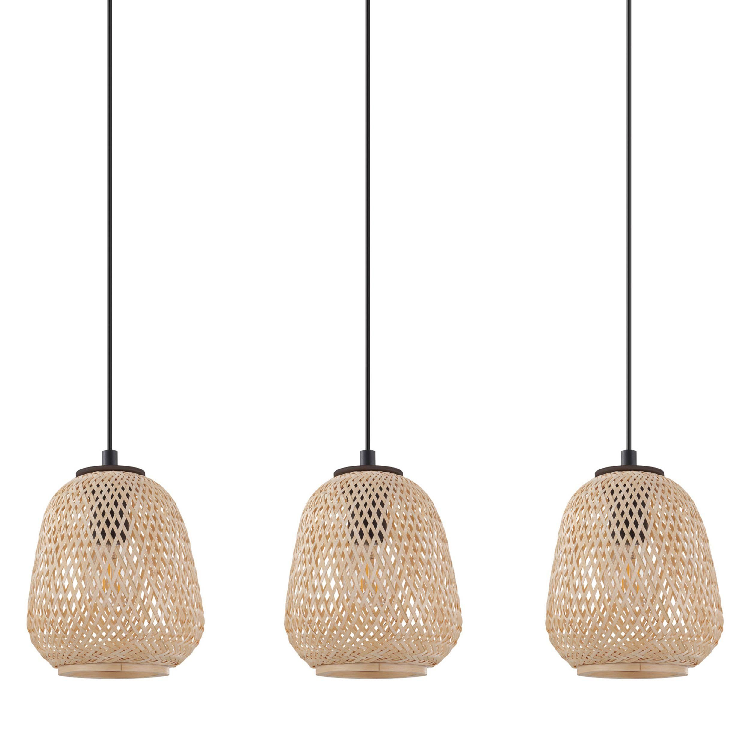 Suspension DEMBLEY bois L90cm