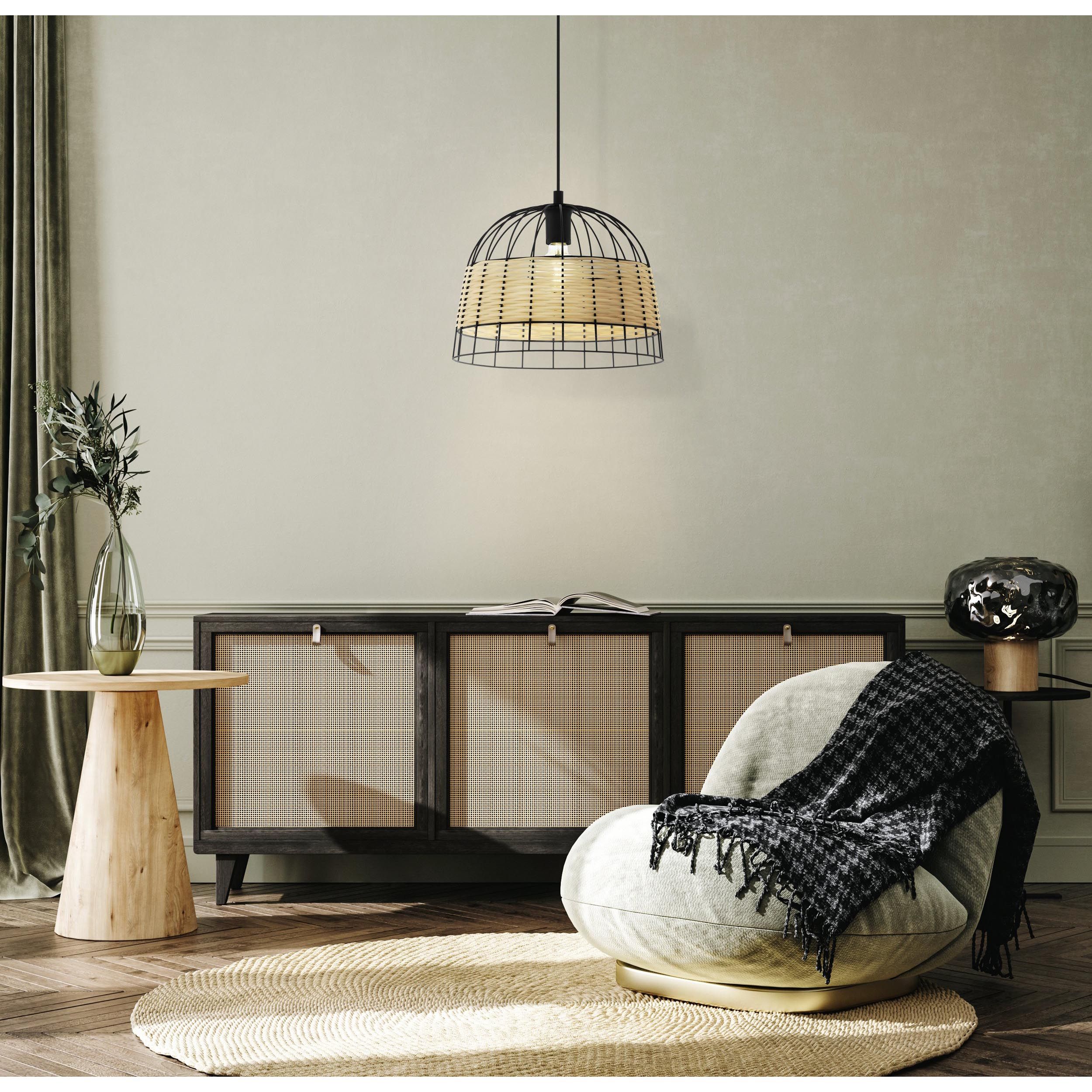 Suspension ANWICK naturel Ø37cm