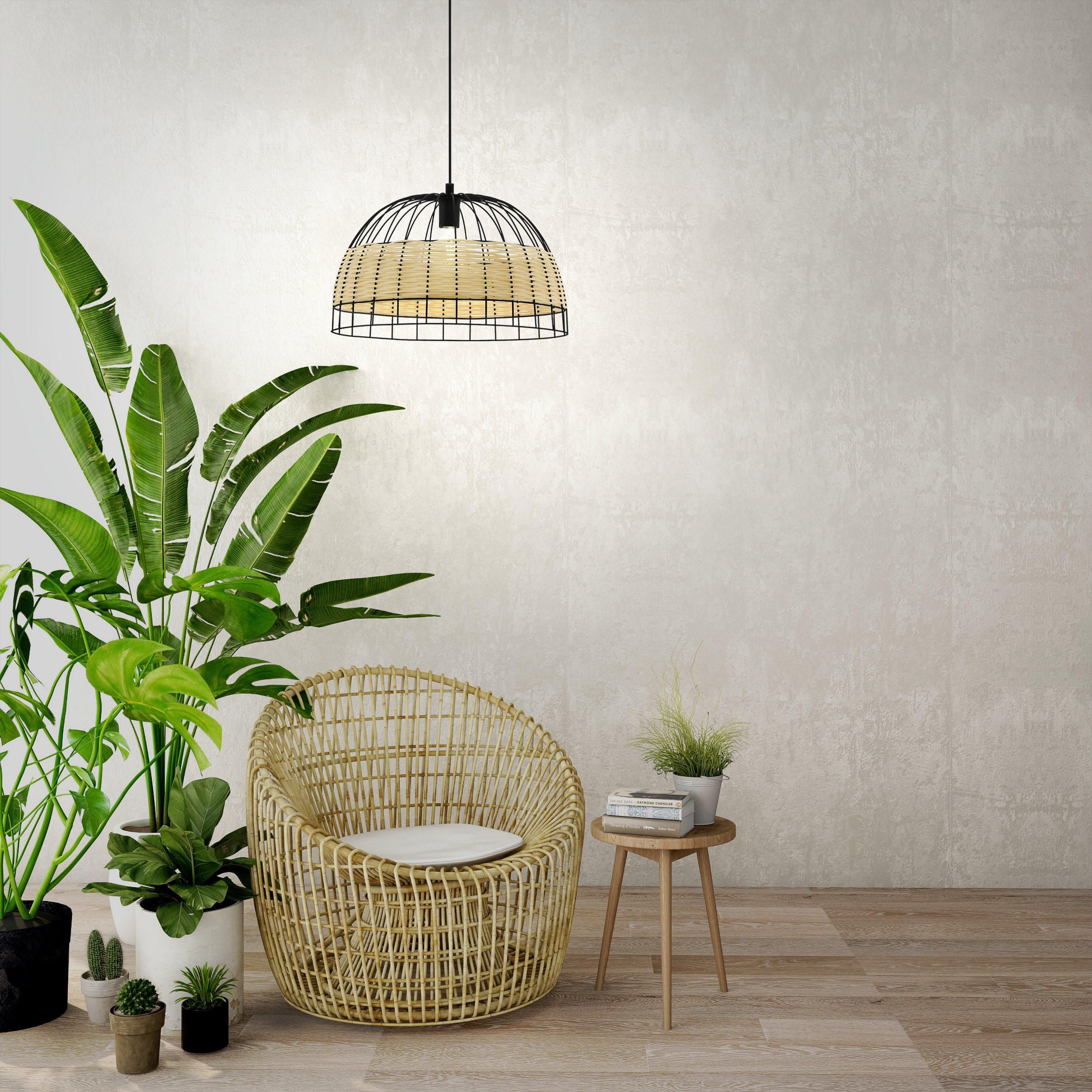 Suspension ANWICK naturel Ø50cm