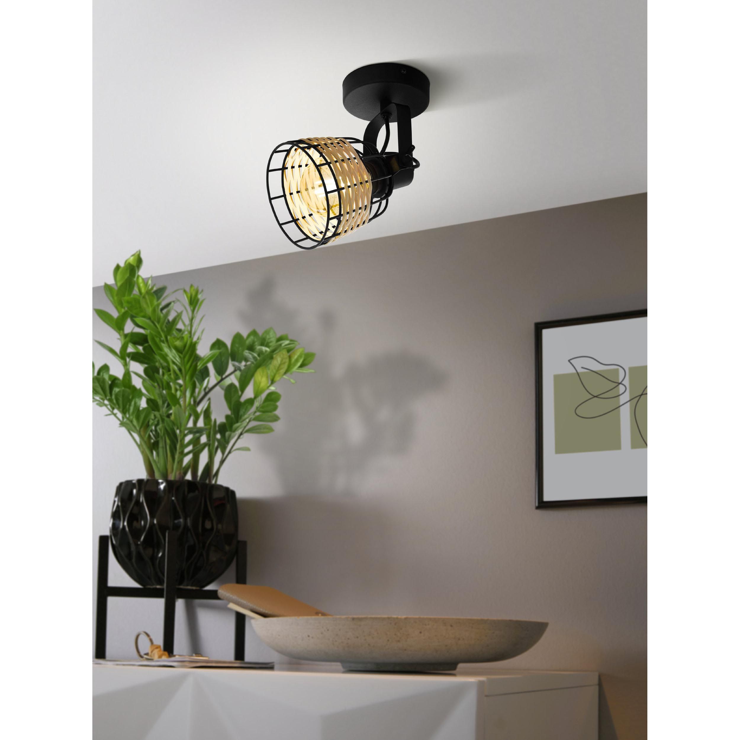 Spot mural ANWICK 1 naturel H24cm