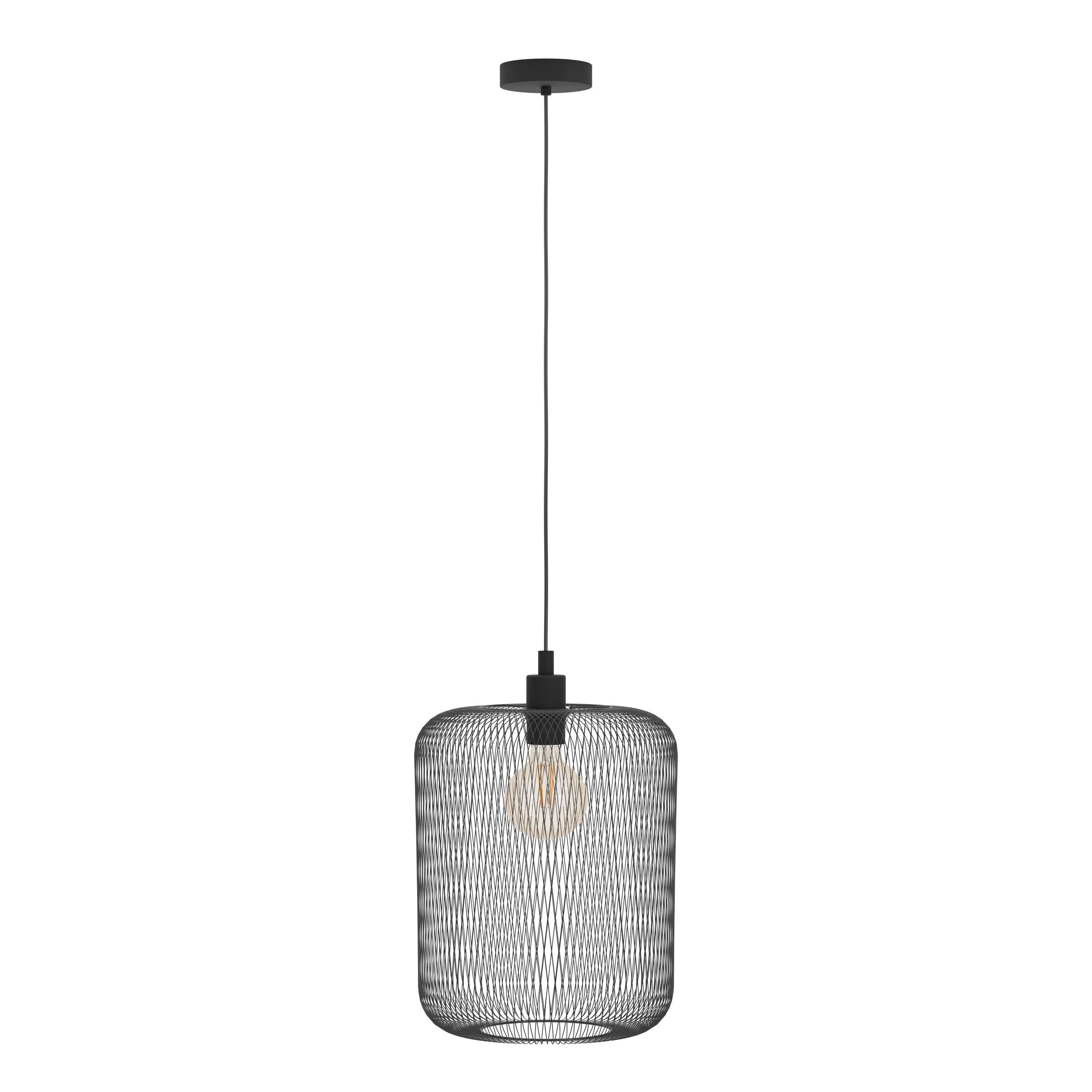 Suspension WRINGTON noir Ø30cm