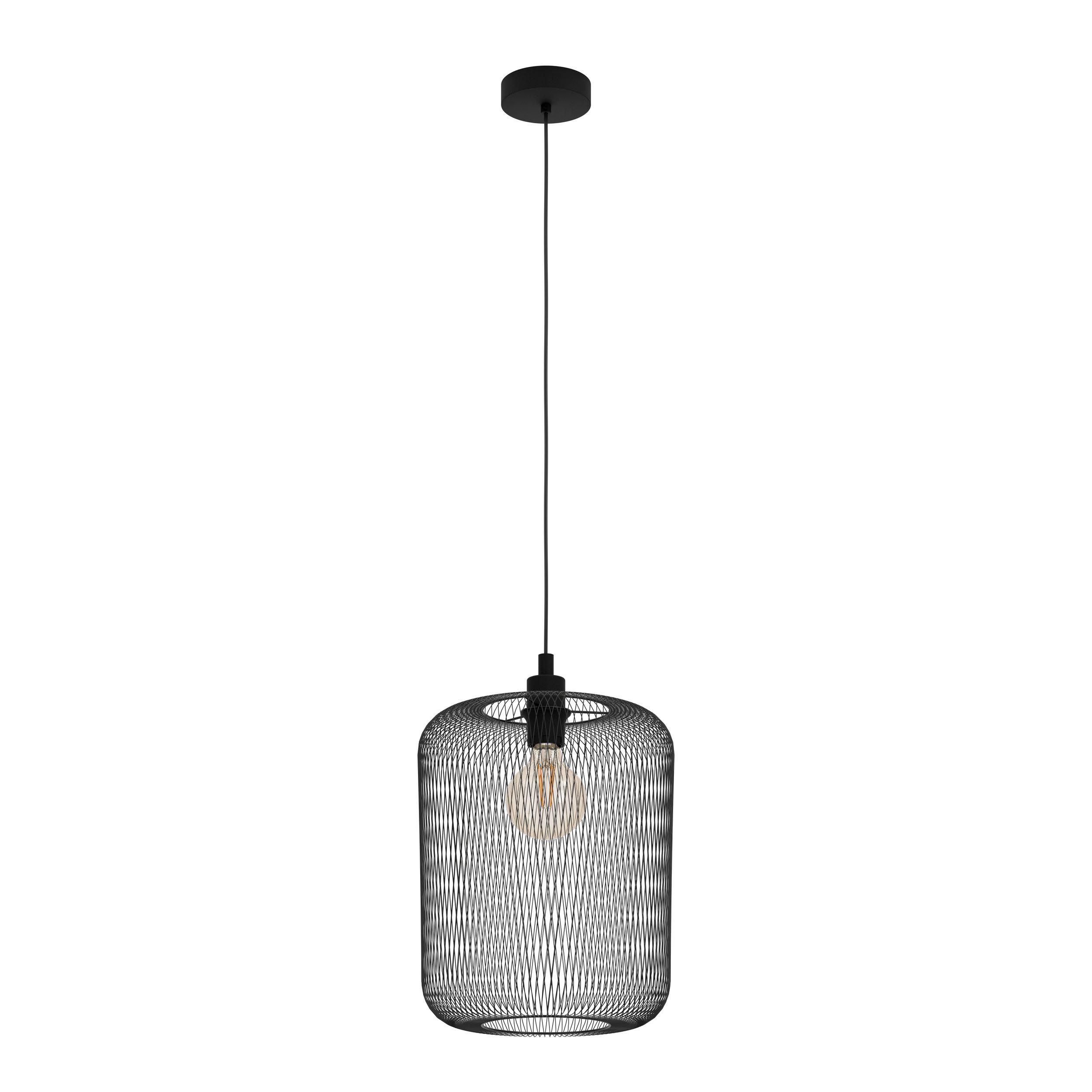 Suspension WRINGTON noir Ø30cm