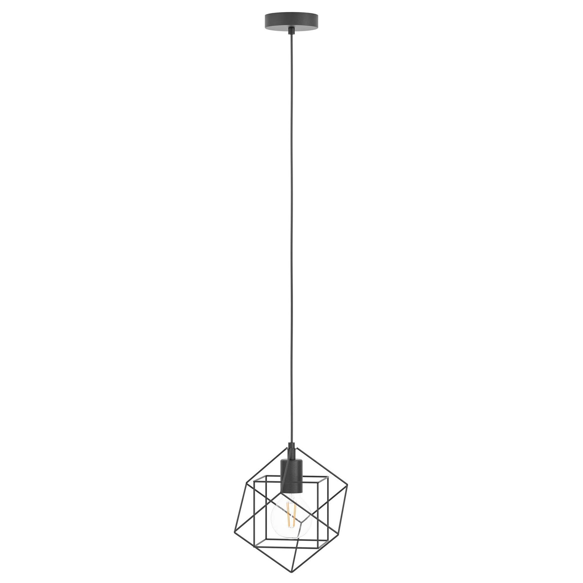 Suspension STRAITON noir Ø20,5cm