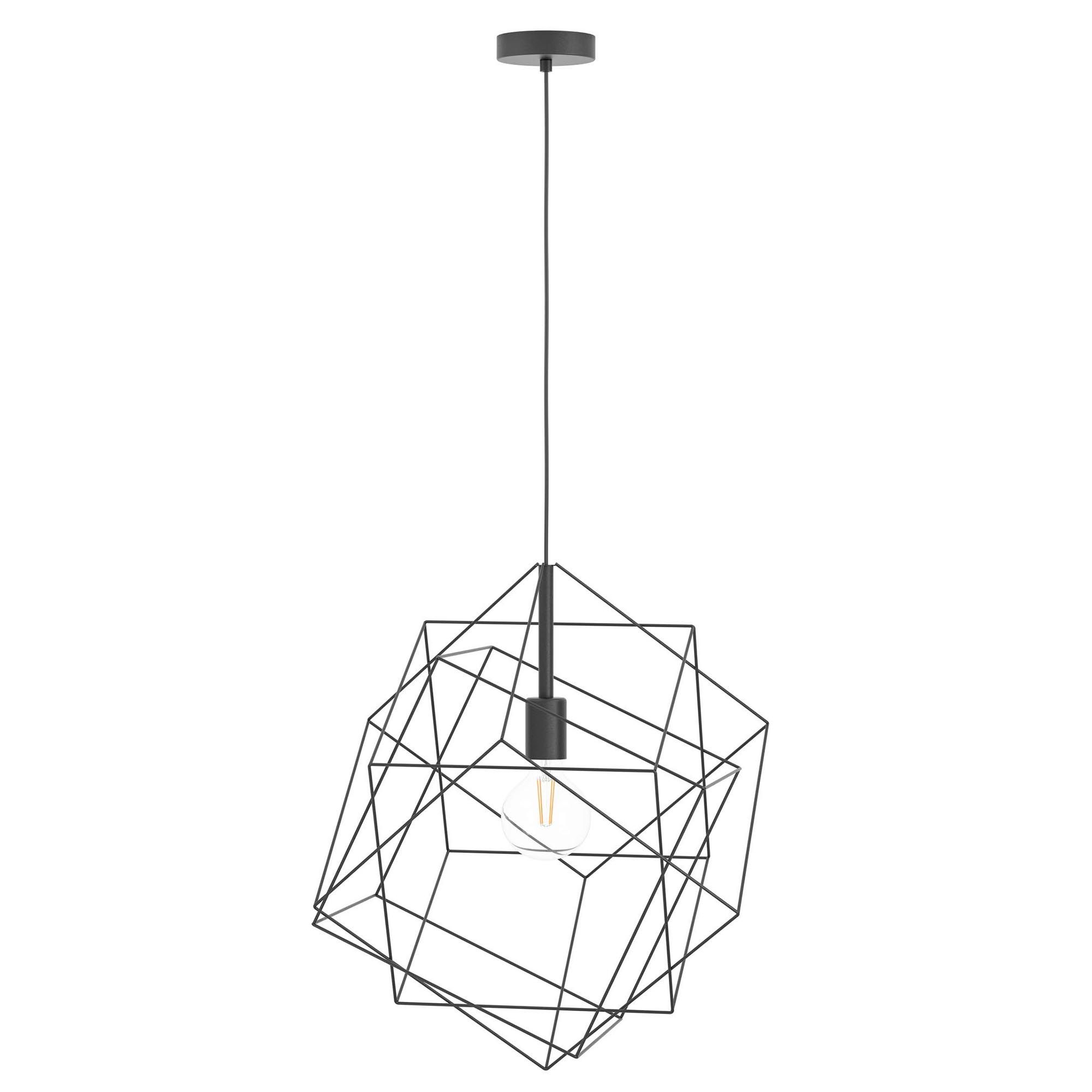 Suspension STRAITON noir Ø51,5cm