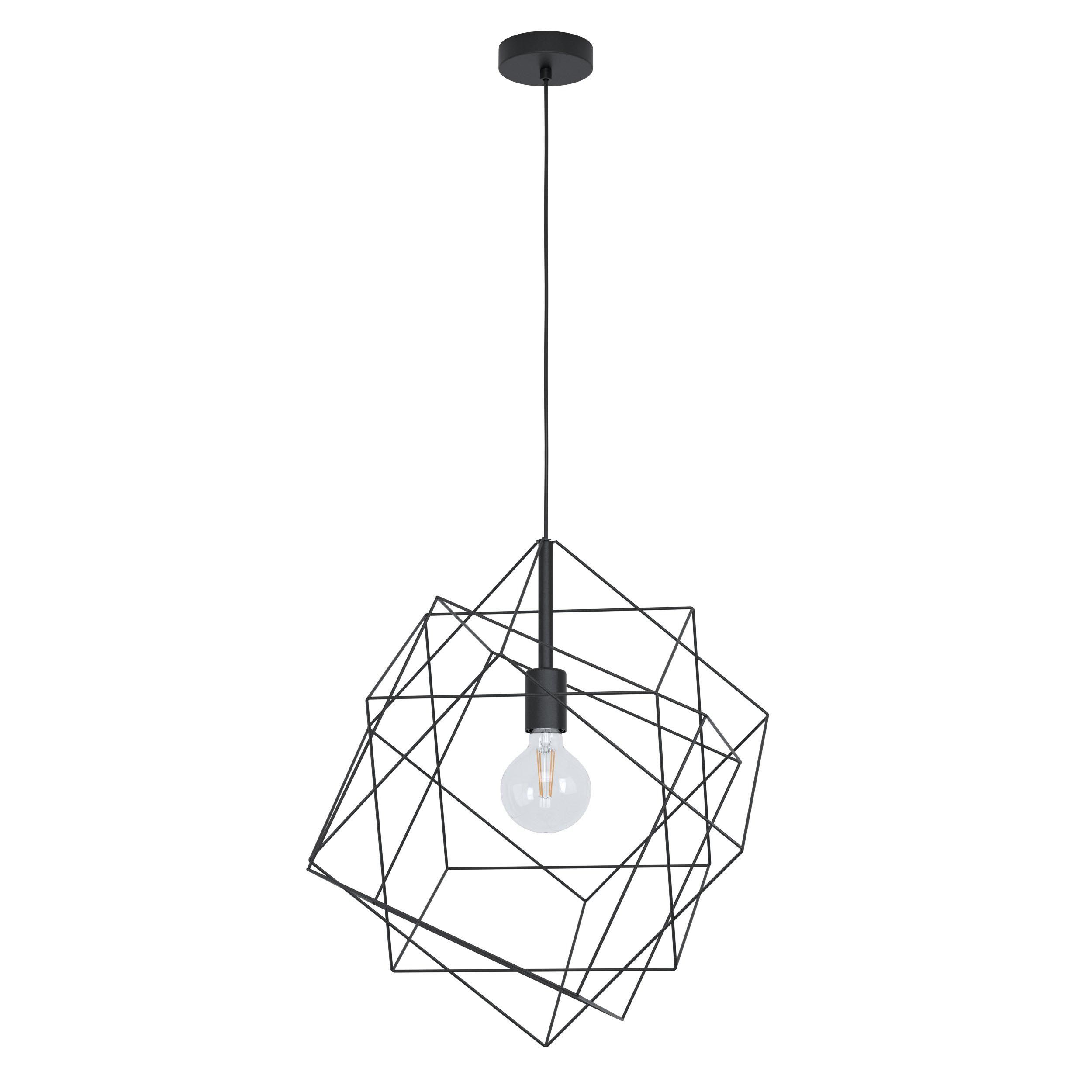 Suspension STRAITON noir Ø51,5cm