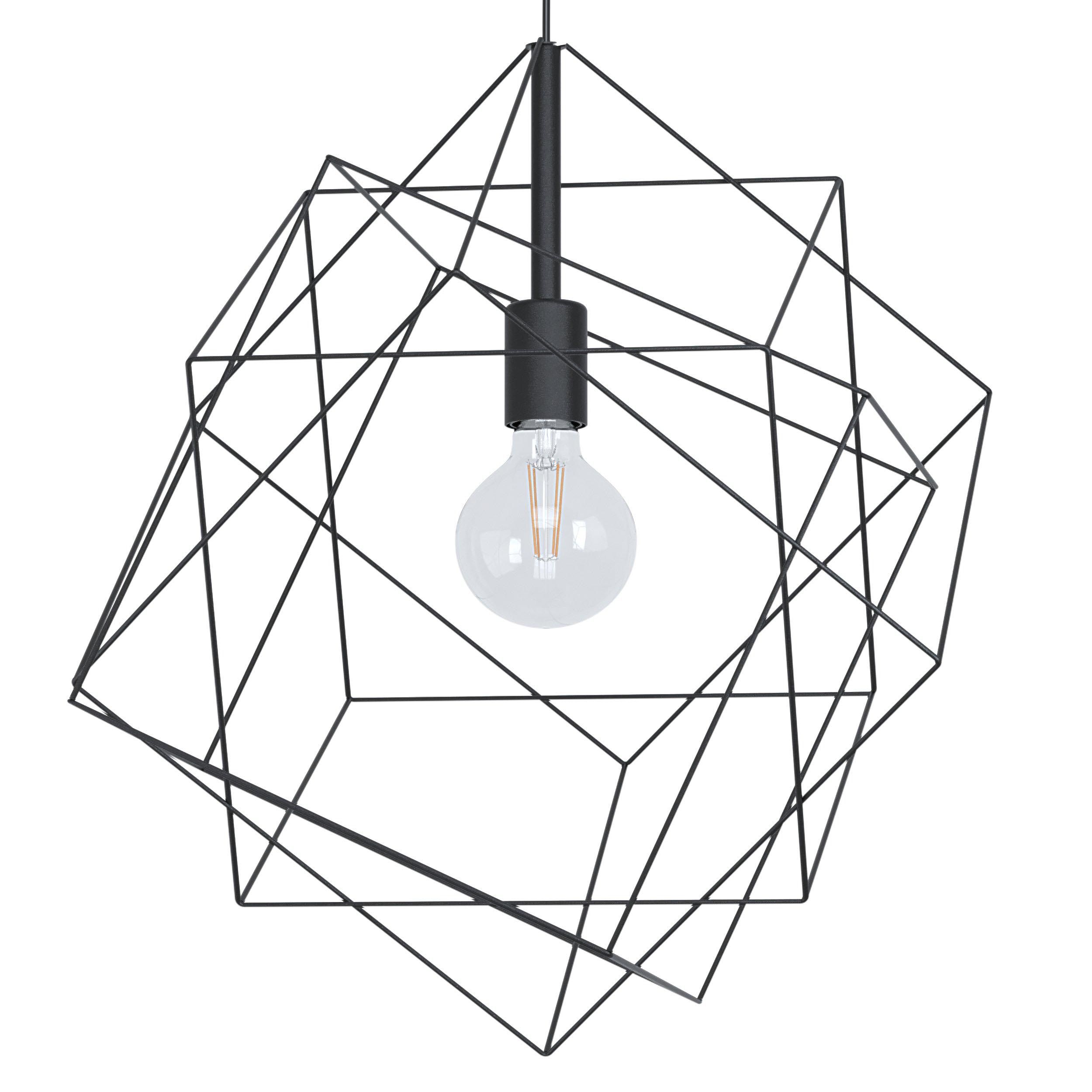 Suspension STRAITON noir Ø51,5cm