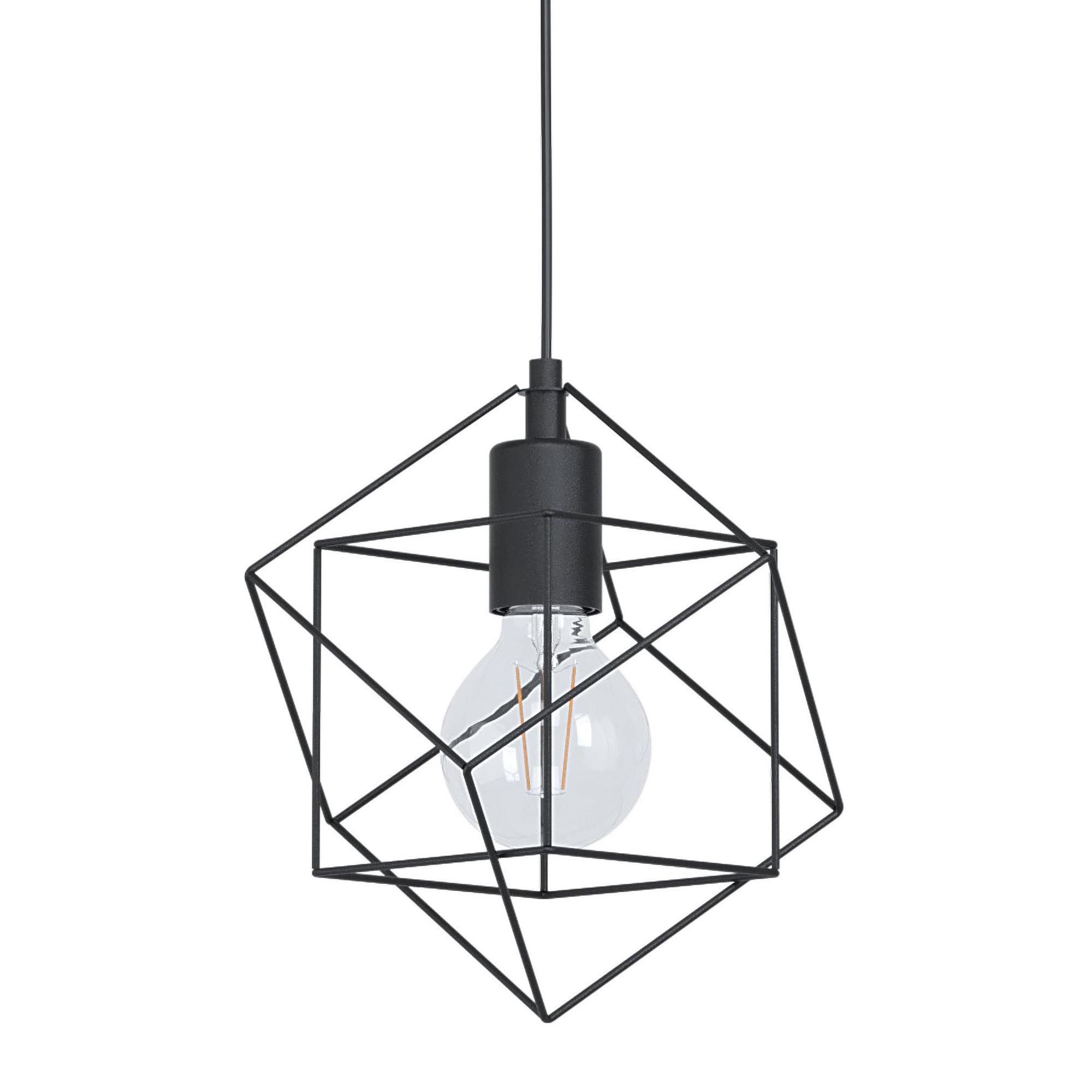 Suspension STRAITON noir L90,5cm