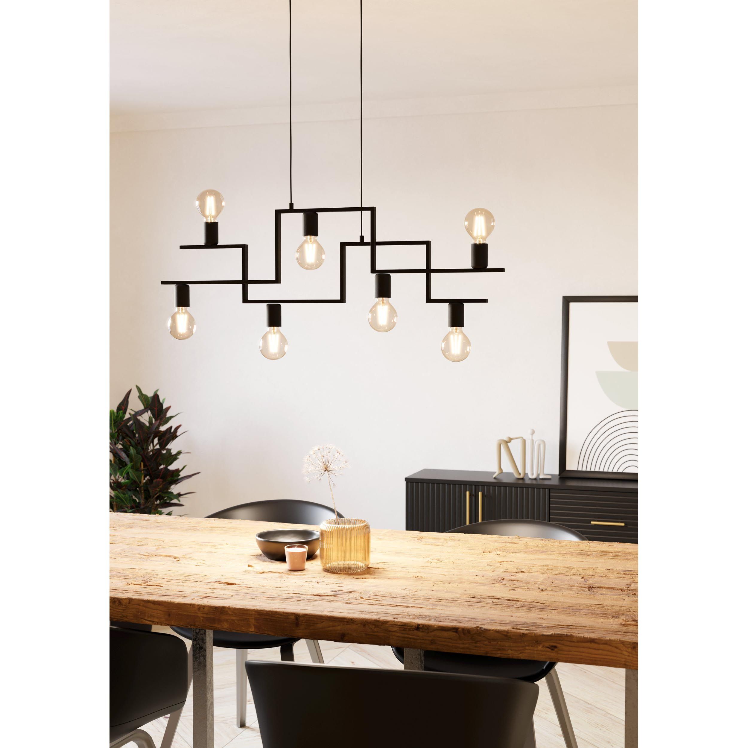 Suspension FEMBARD noir L88cm