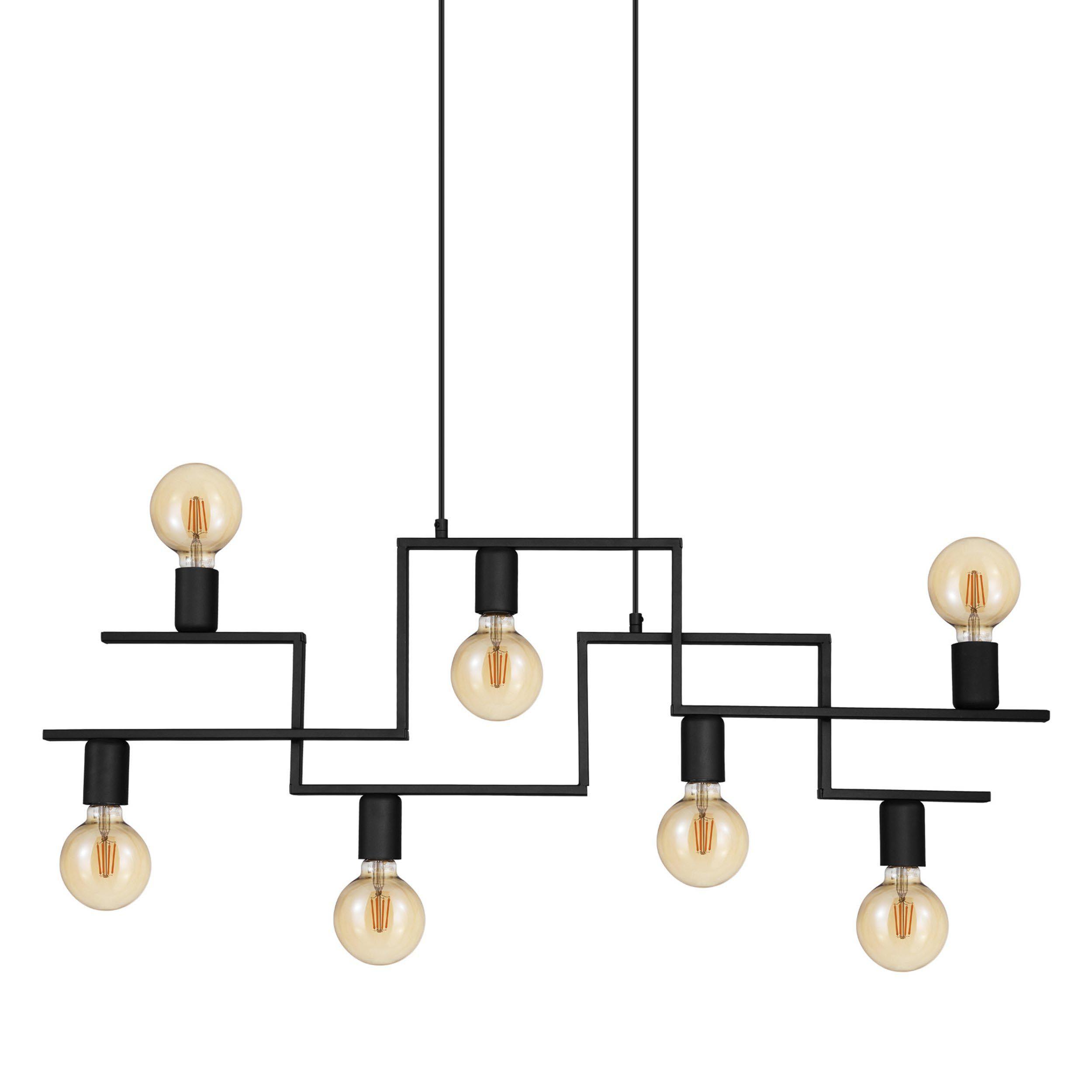 Suspension FEMBARD noir L88cm