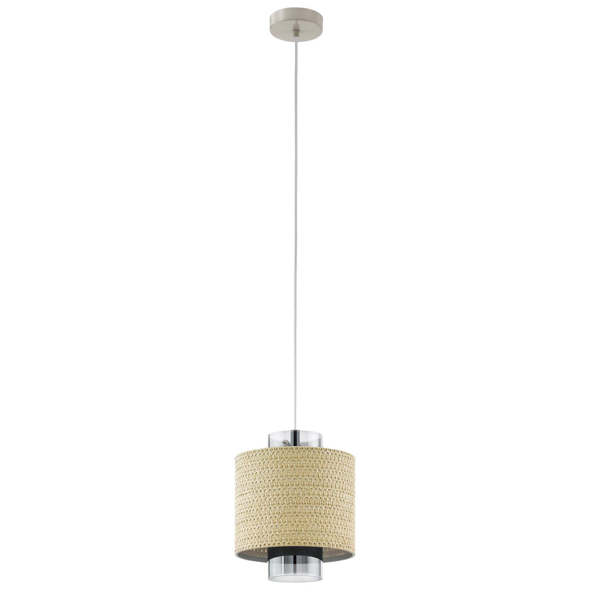 Suspension MEDIOUNA fibre naturelle Ø23cm