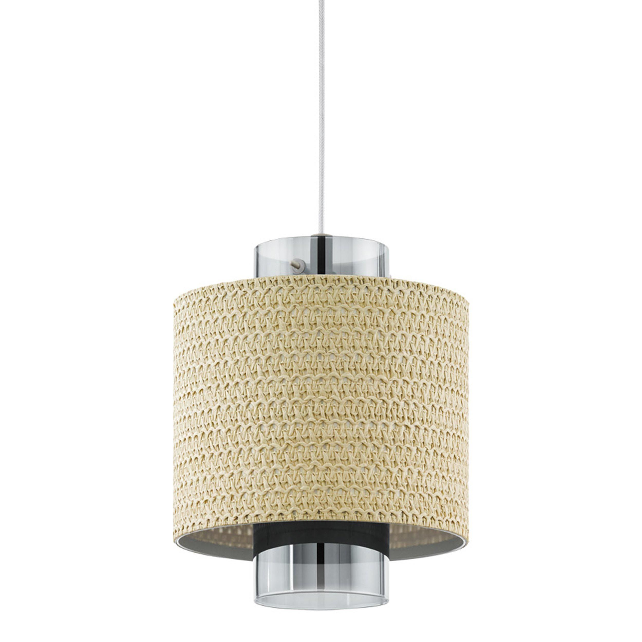 Suspension MEDIOUNA fibre naturelle Ø23cm