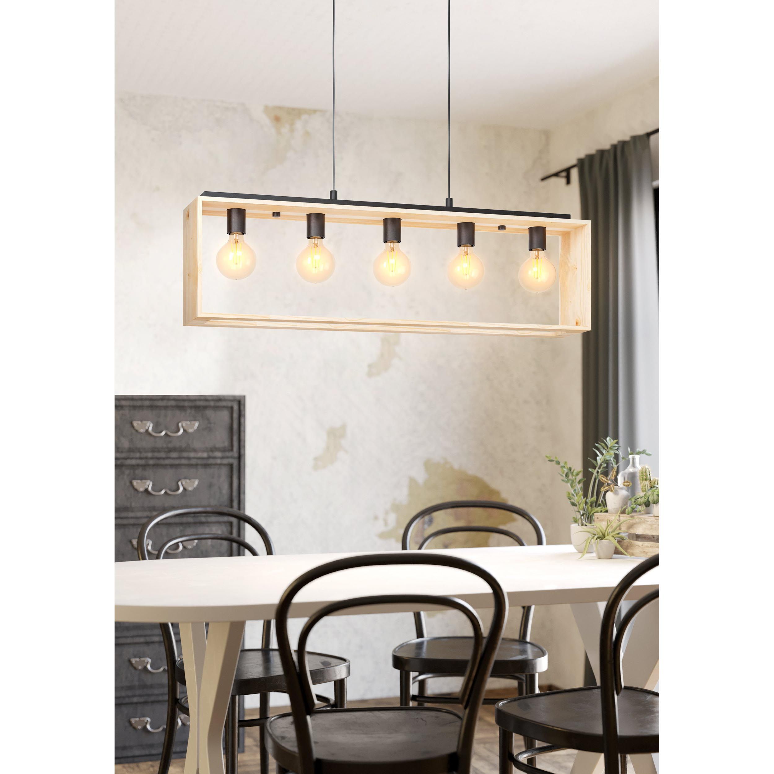 Suspension FAMBOROUGH naturel L108cm