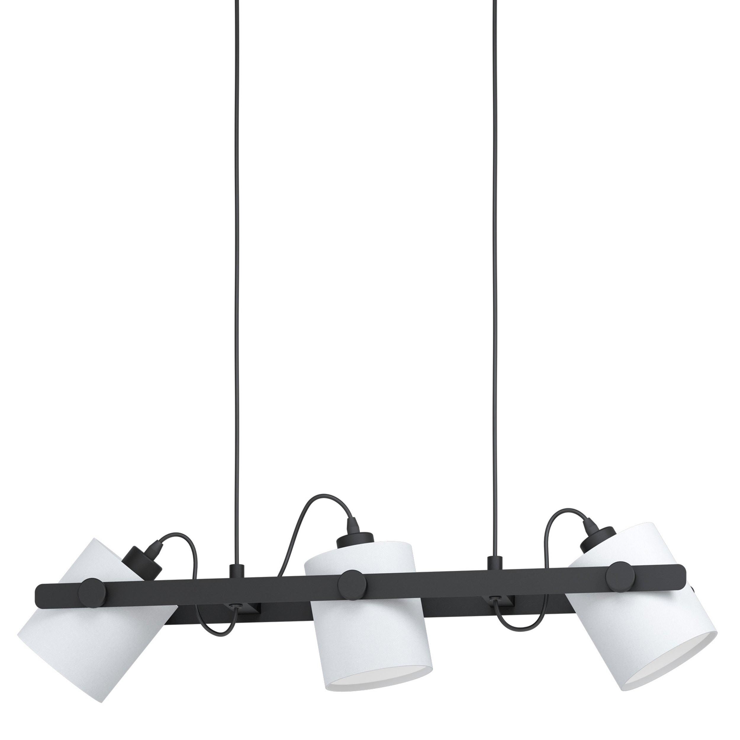 Suspension bois noir HORNWOOD 1 E27 3X28W