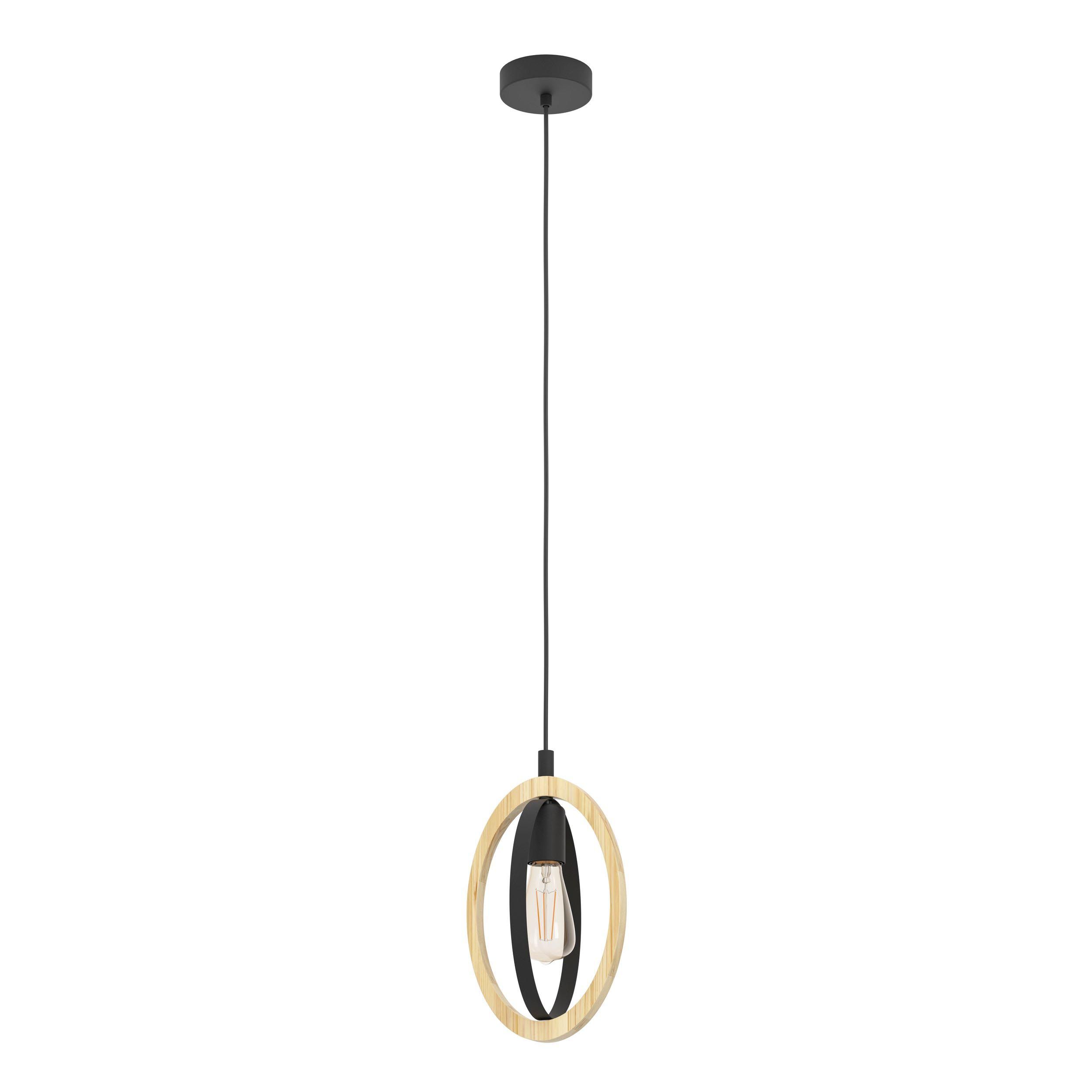 Suspension BASILDON noir H110cm