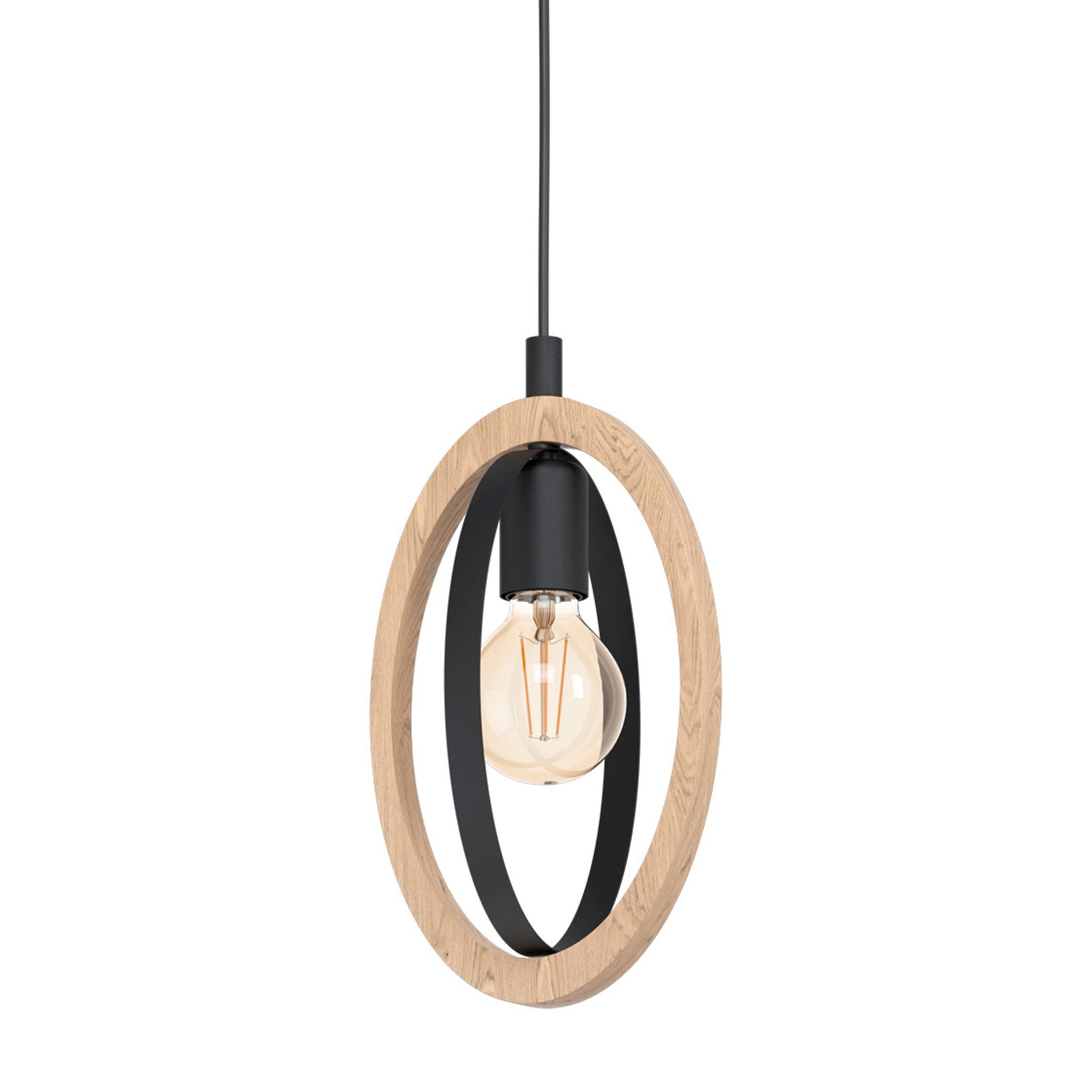 Suspension BASILDON noir H110cm