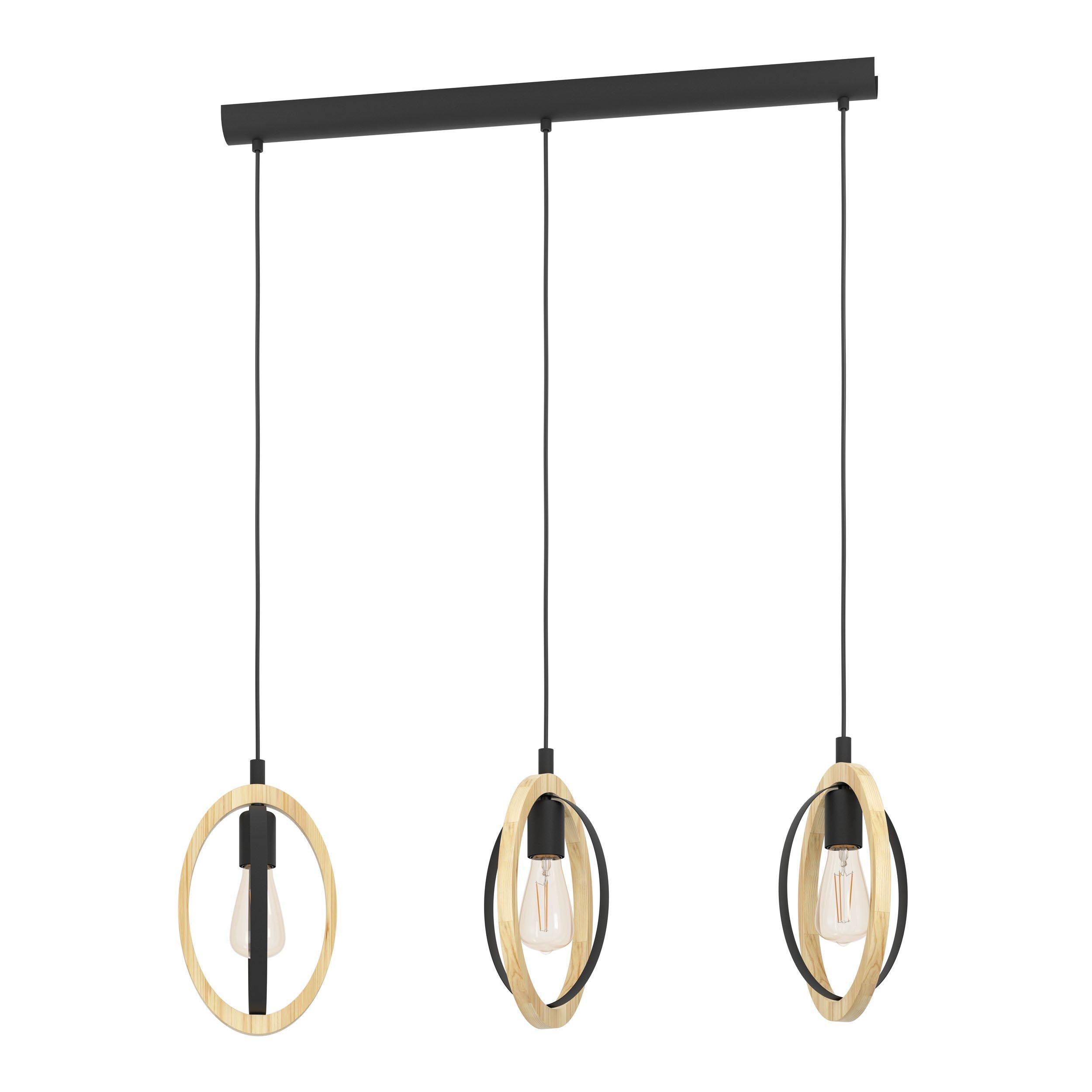 Suspension BASILDON noir Ø50cm