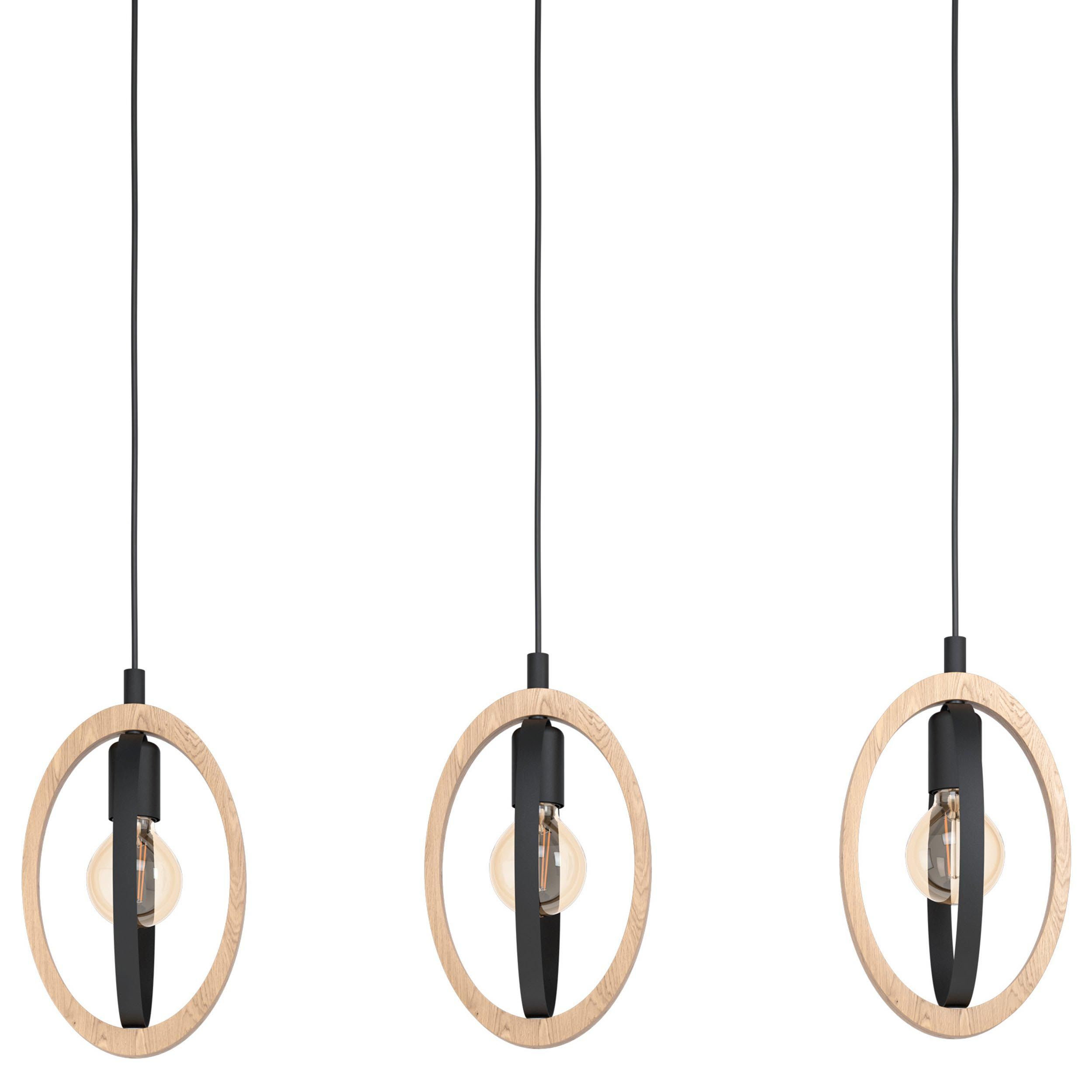 Suspension BASILDON noir Ø50cm