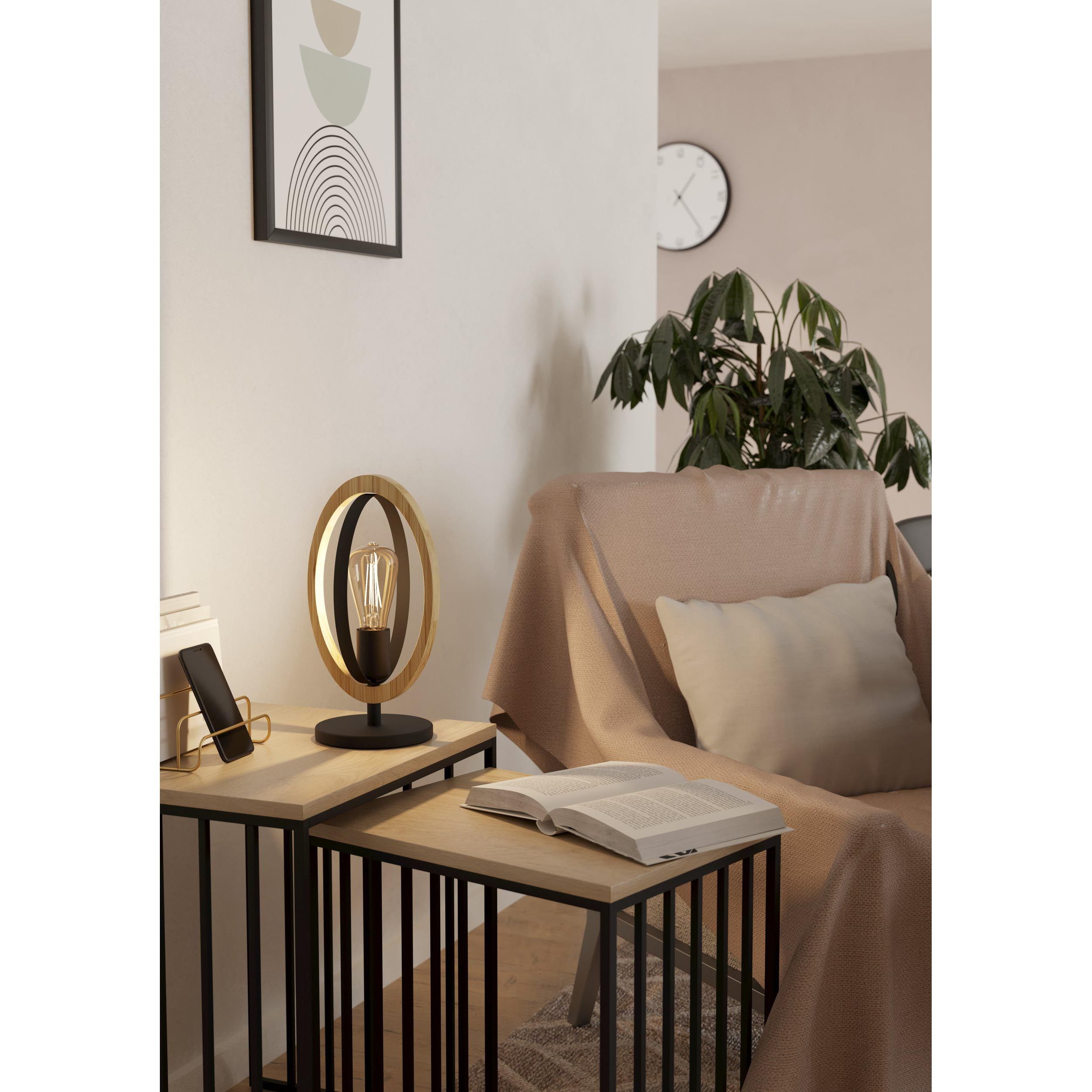 Lampe BASILDON noir H32cm