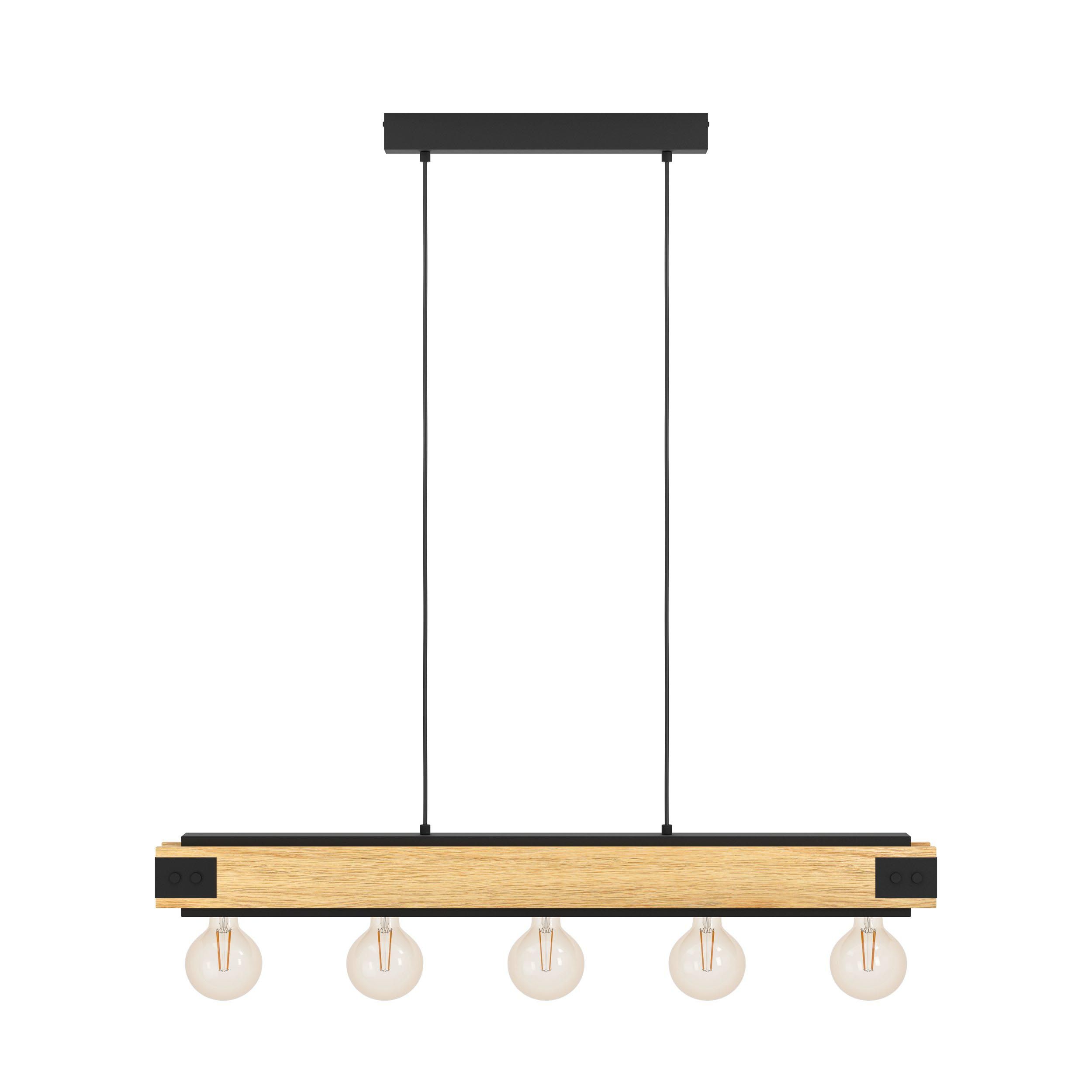 Suspension LAYHAM marron L96cm