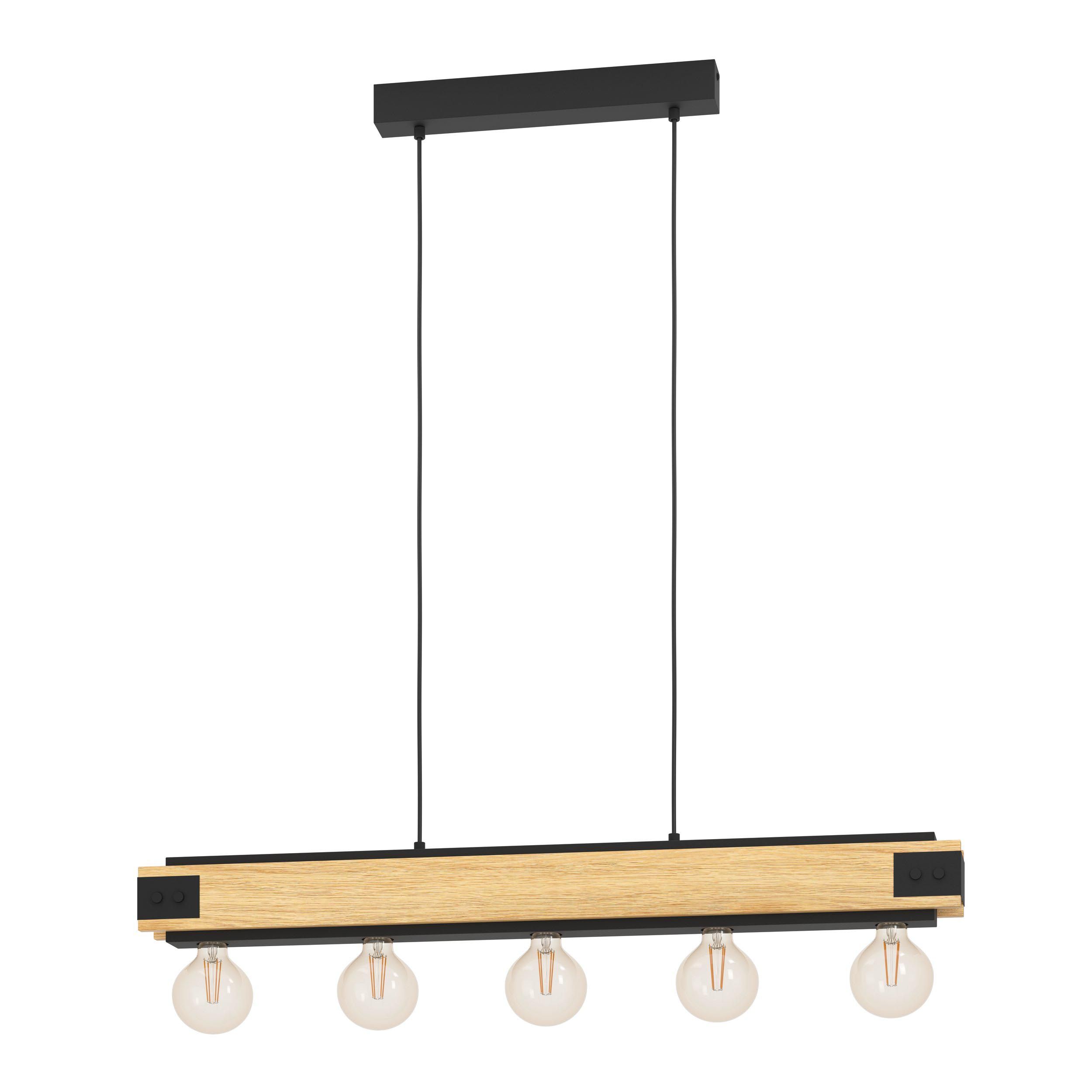 Suspension LAYHAM marron L96cm