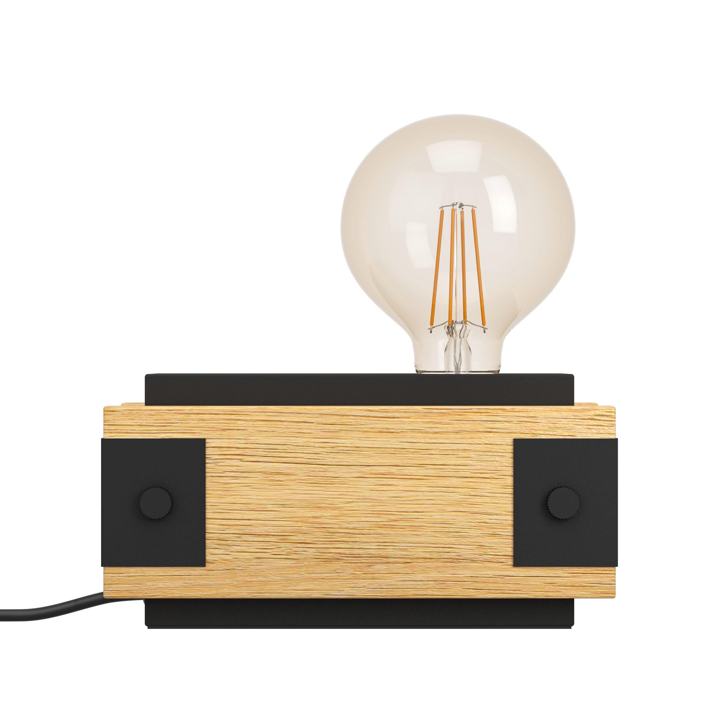 Lampe LAYHAM marron H10cm