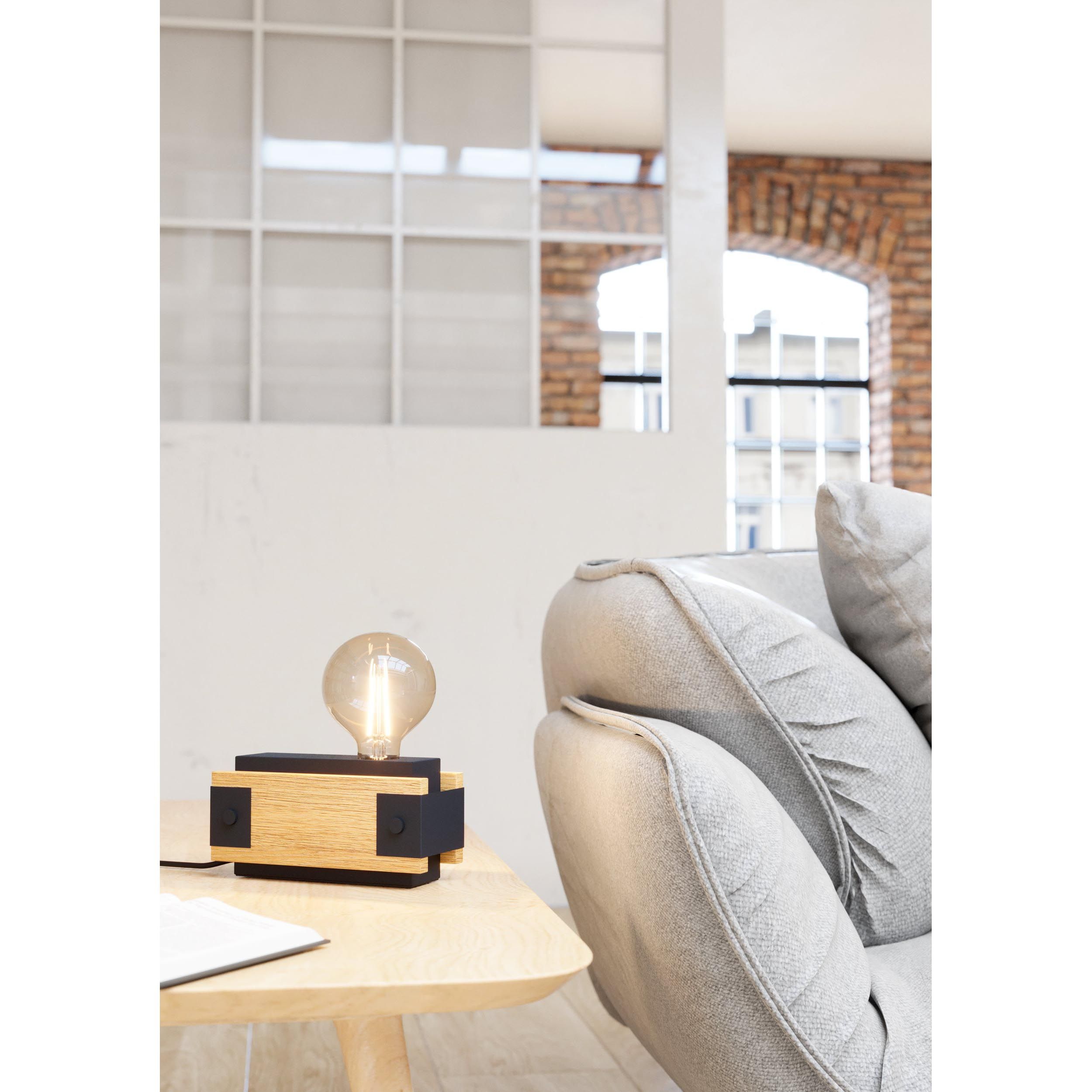 Lampe LAYHAM marron H10cm