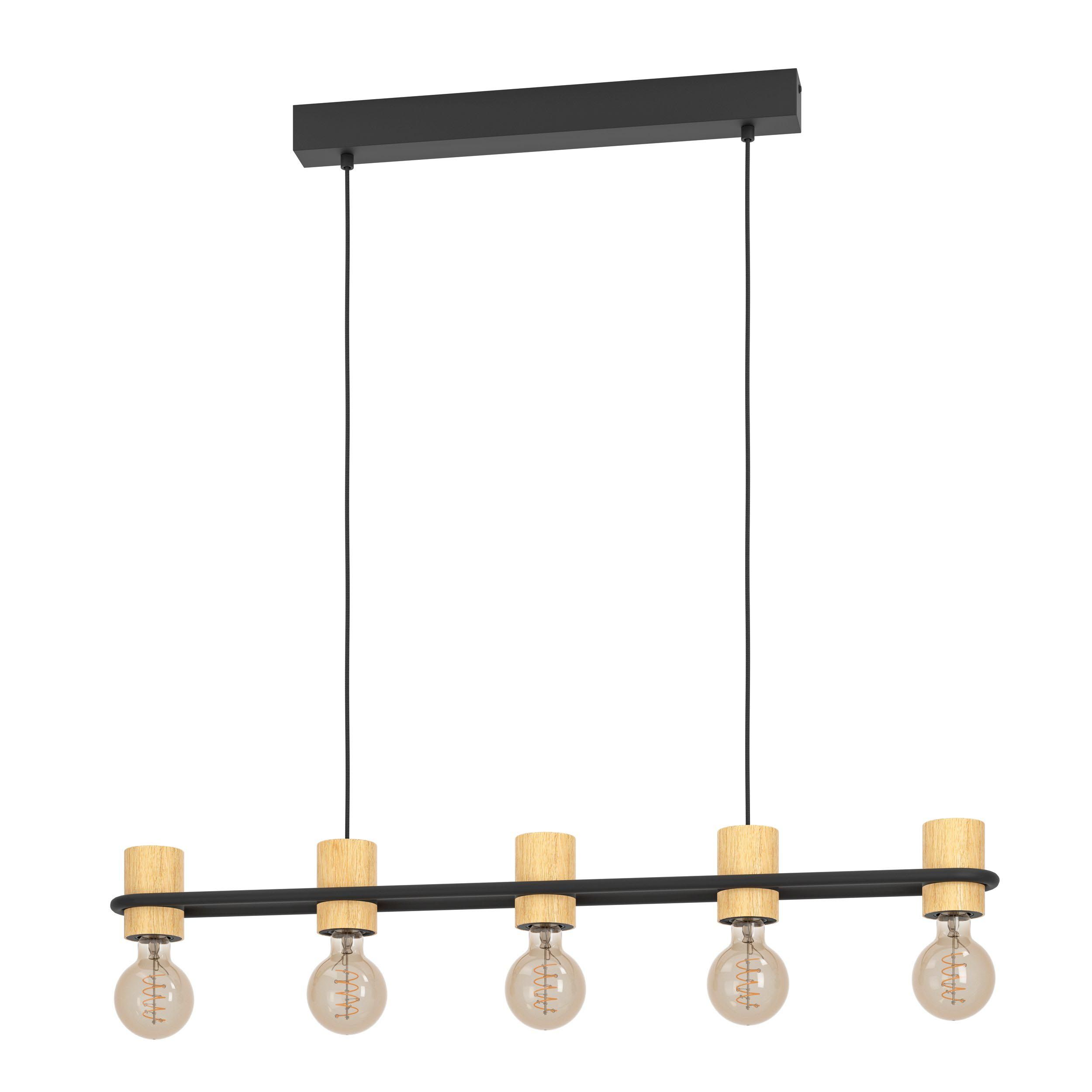 Suspension CHIEVELEY bois/nois L88,5cm