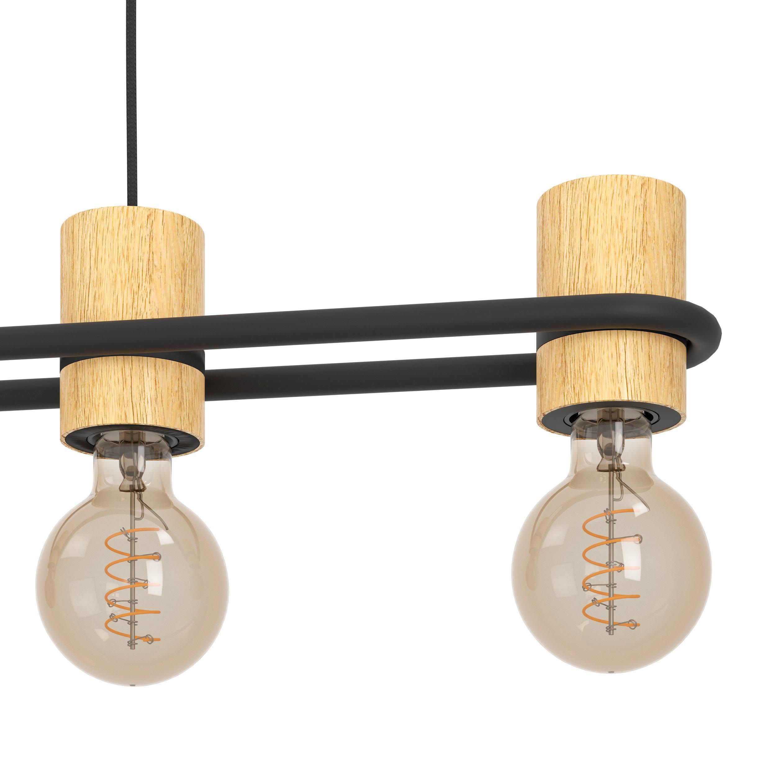 Suspension CHIEVELEY bois/nois L88,5cm