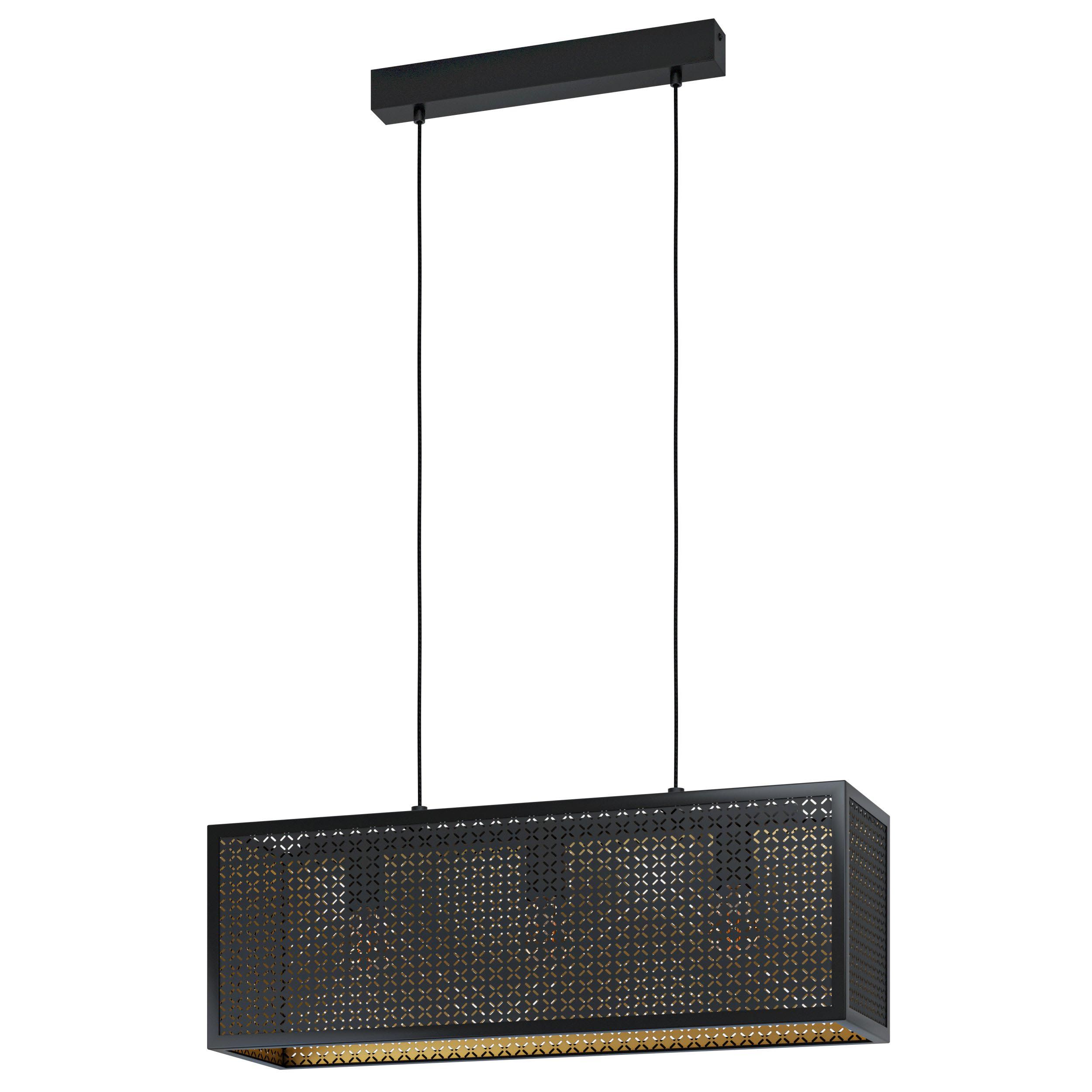 Suspension SALLICANO noir L113cm