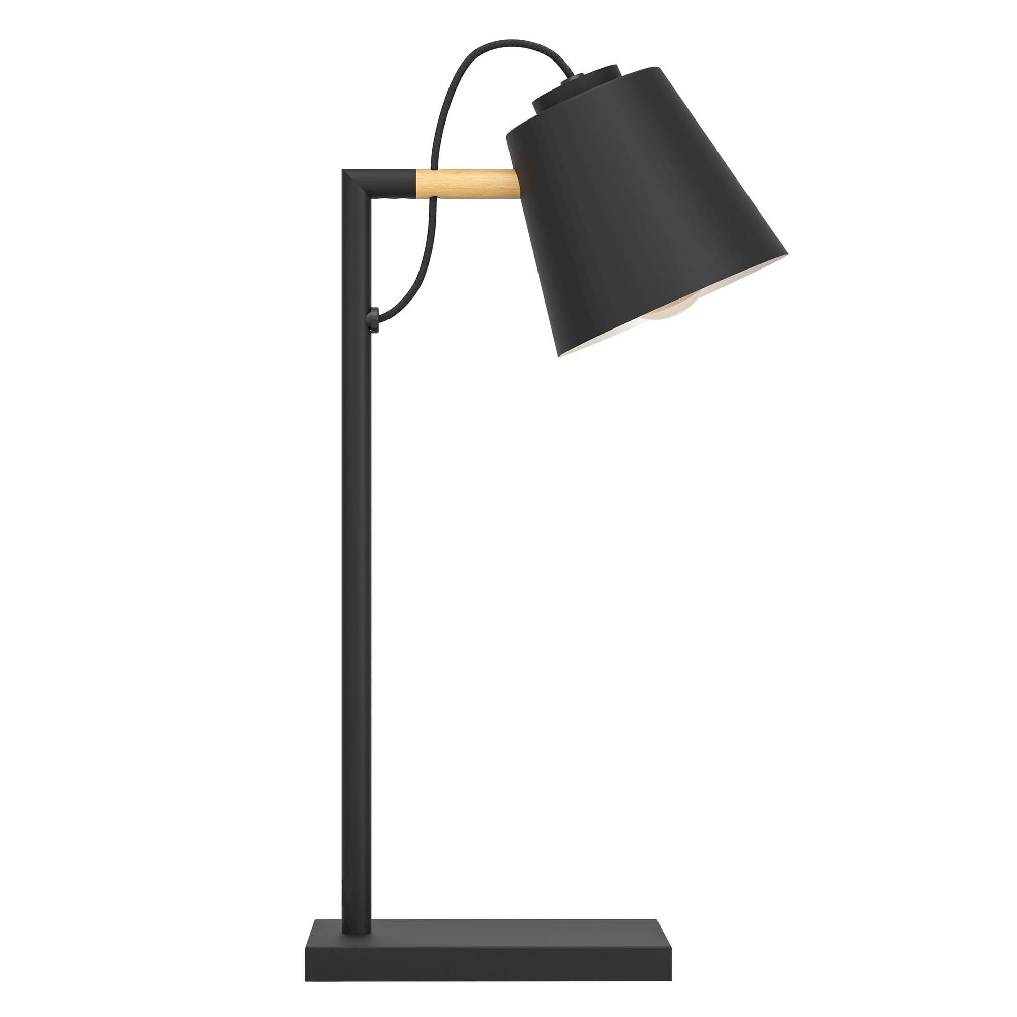 Lampe de bureau GRANADILLOS noir H48,5cm
