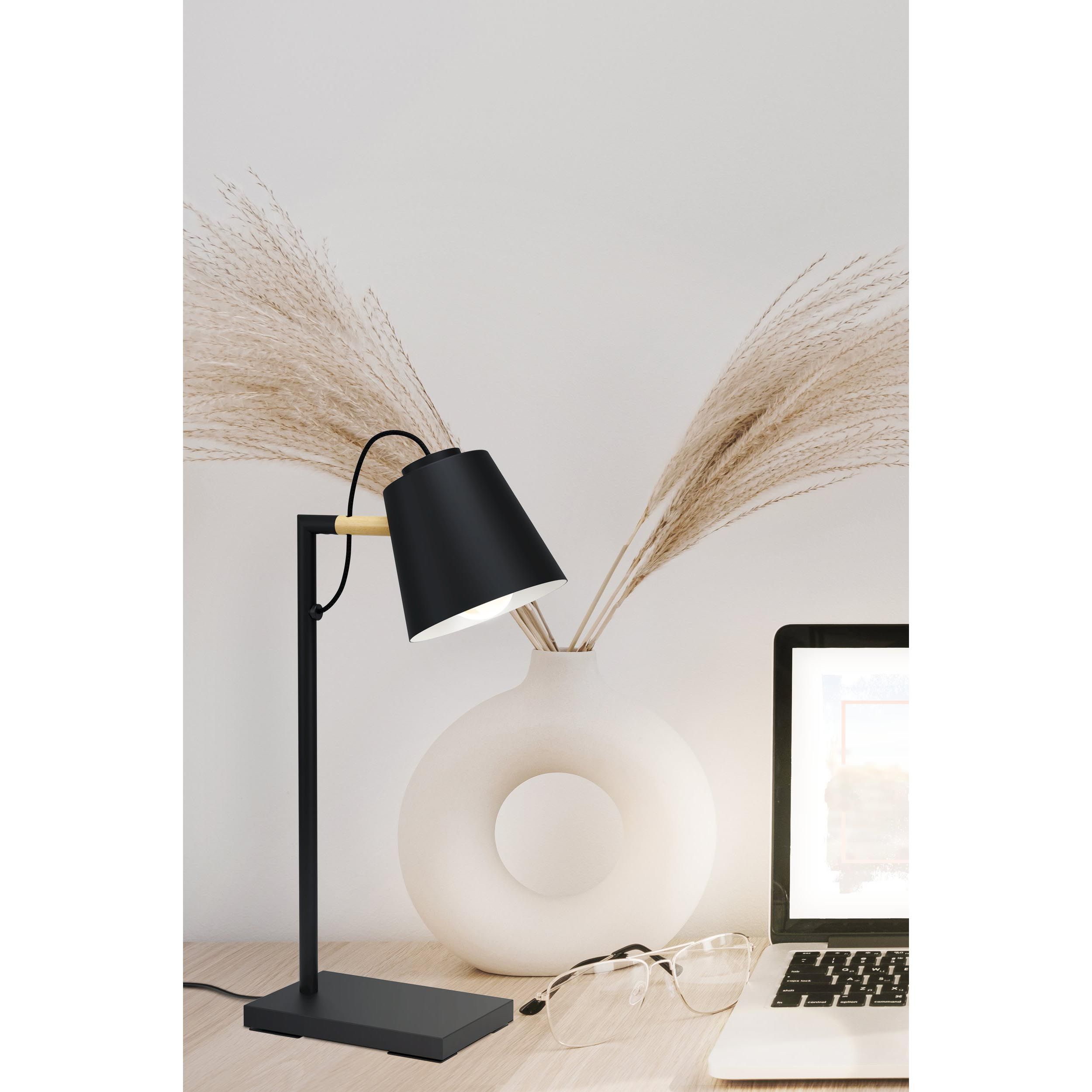 Lampe de bureau GRANADILLOS noir H48,5cm