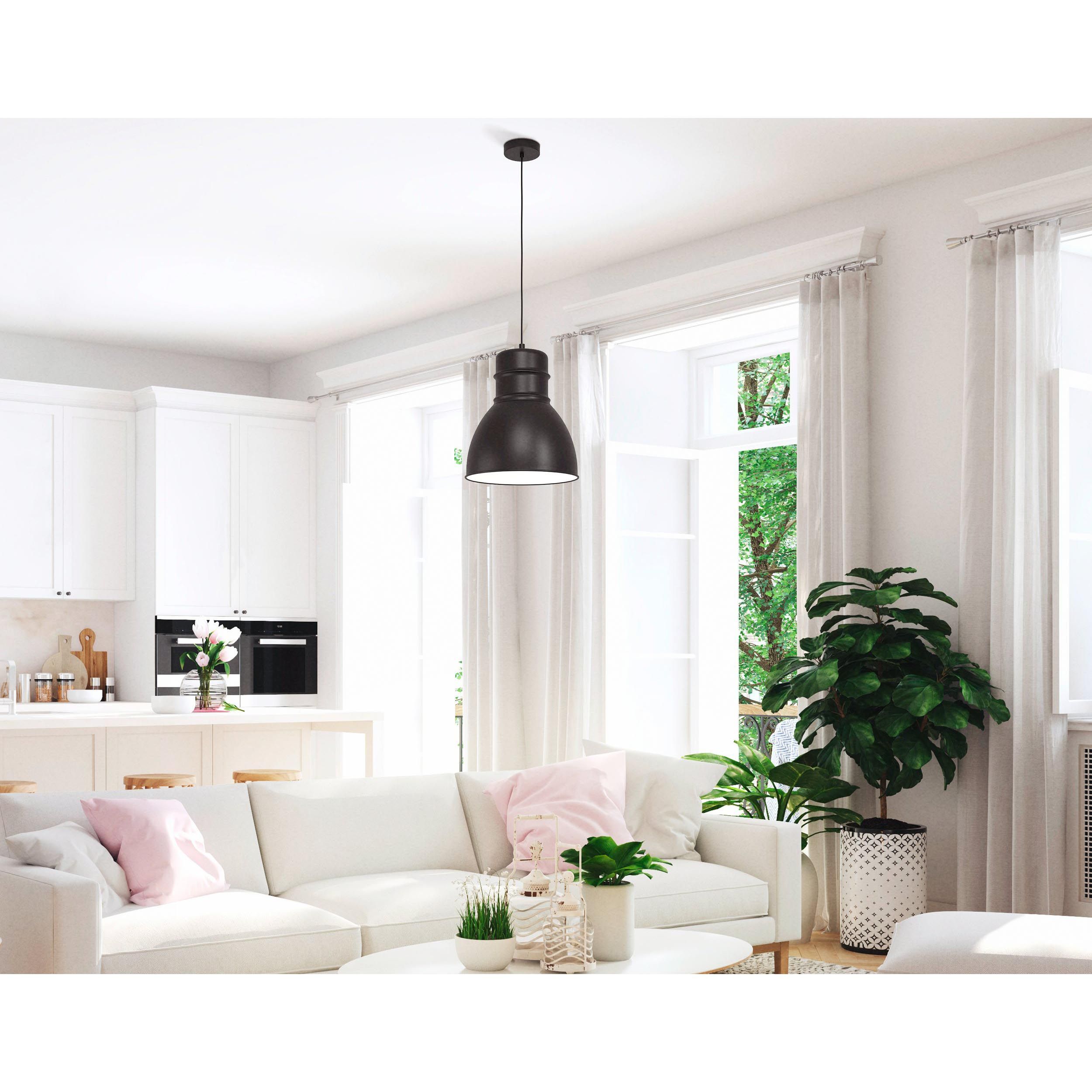 Suspension EBURY noir Ø38cm