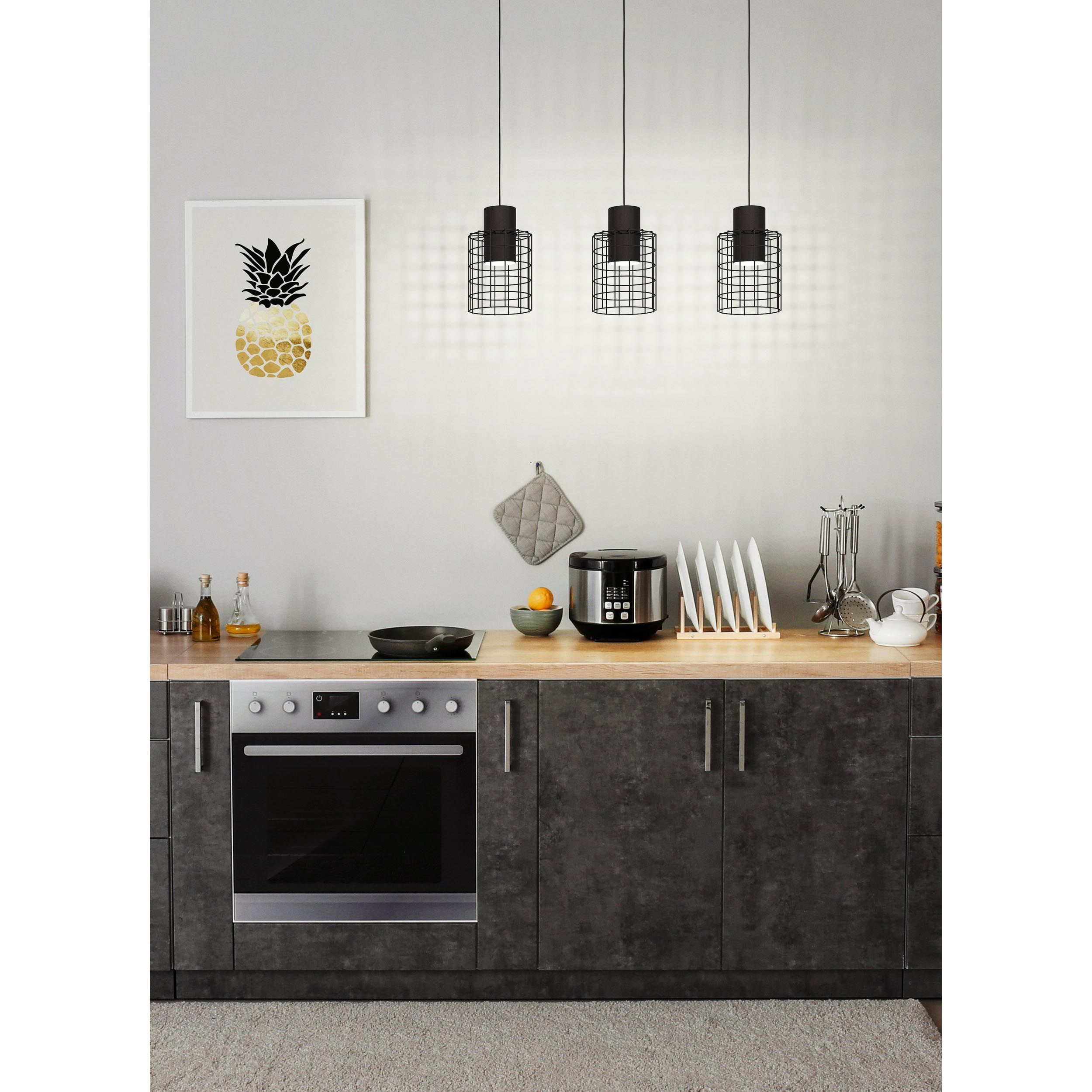 Suspension MILLIGAN noir L103cm