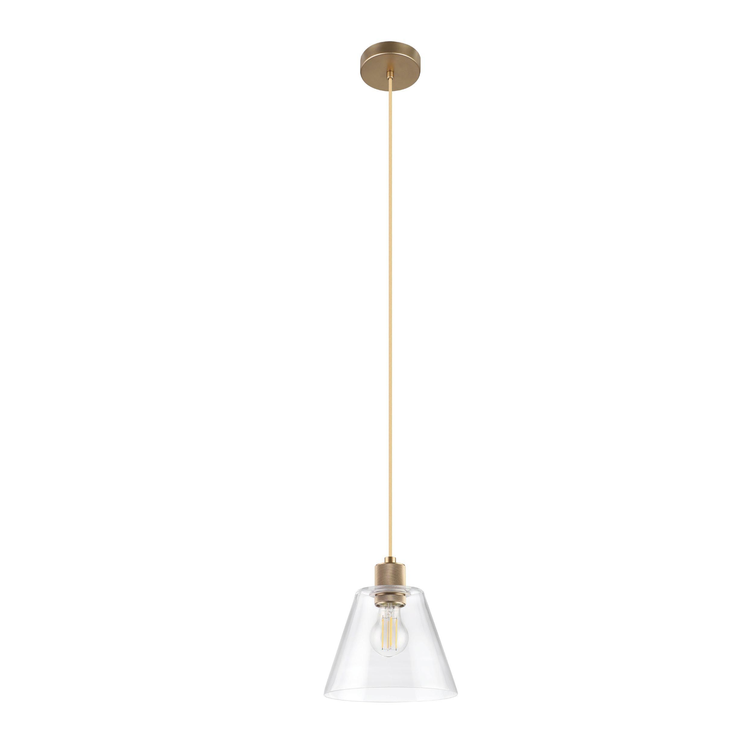 Suspension COPLEY doré Ø20cm