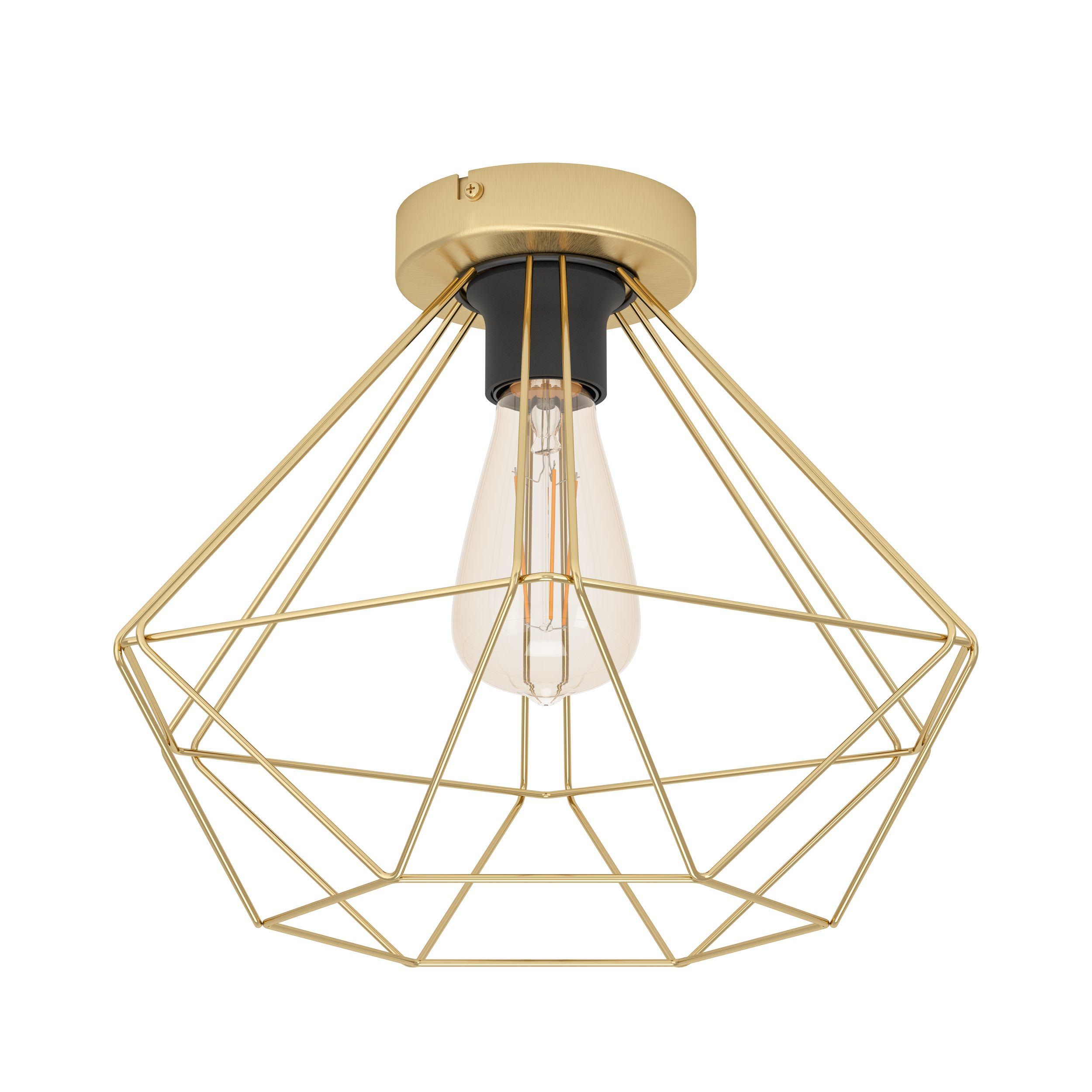 Plafonnier TARBES doré Ø33cm