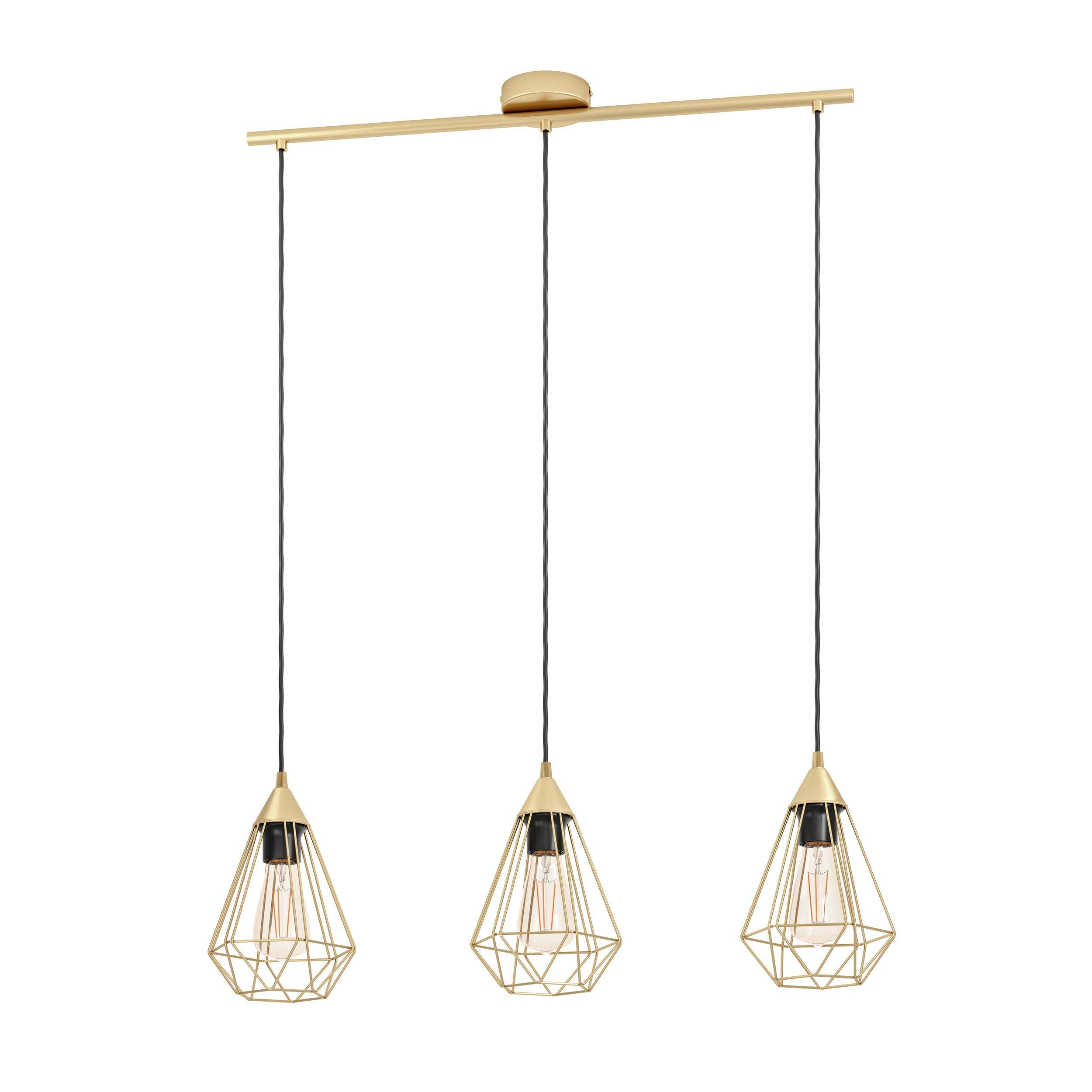 Suspension TARBES doré L79,5cm
