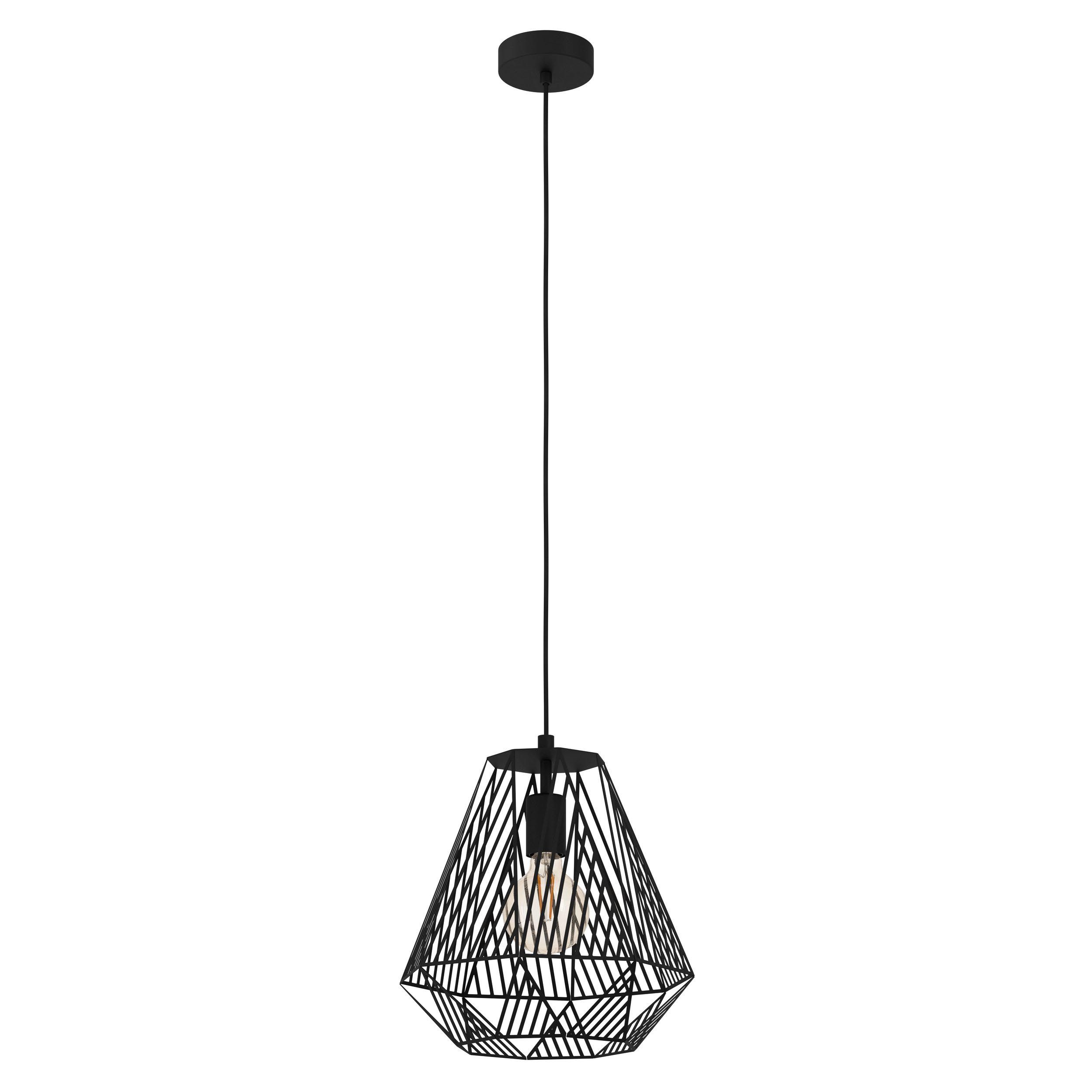Suspension STYPE noir Ø33cm