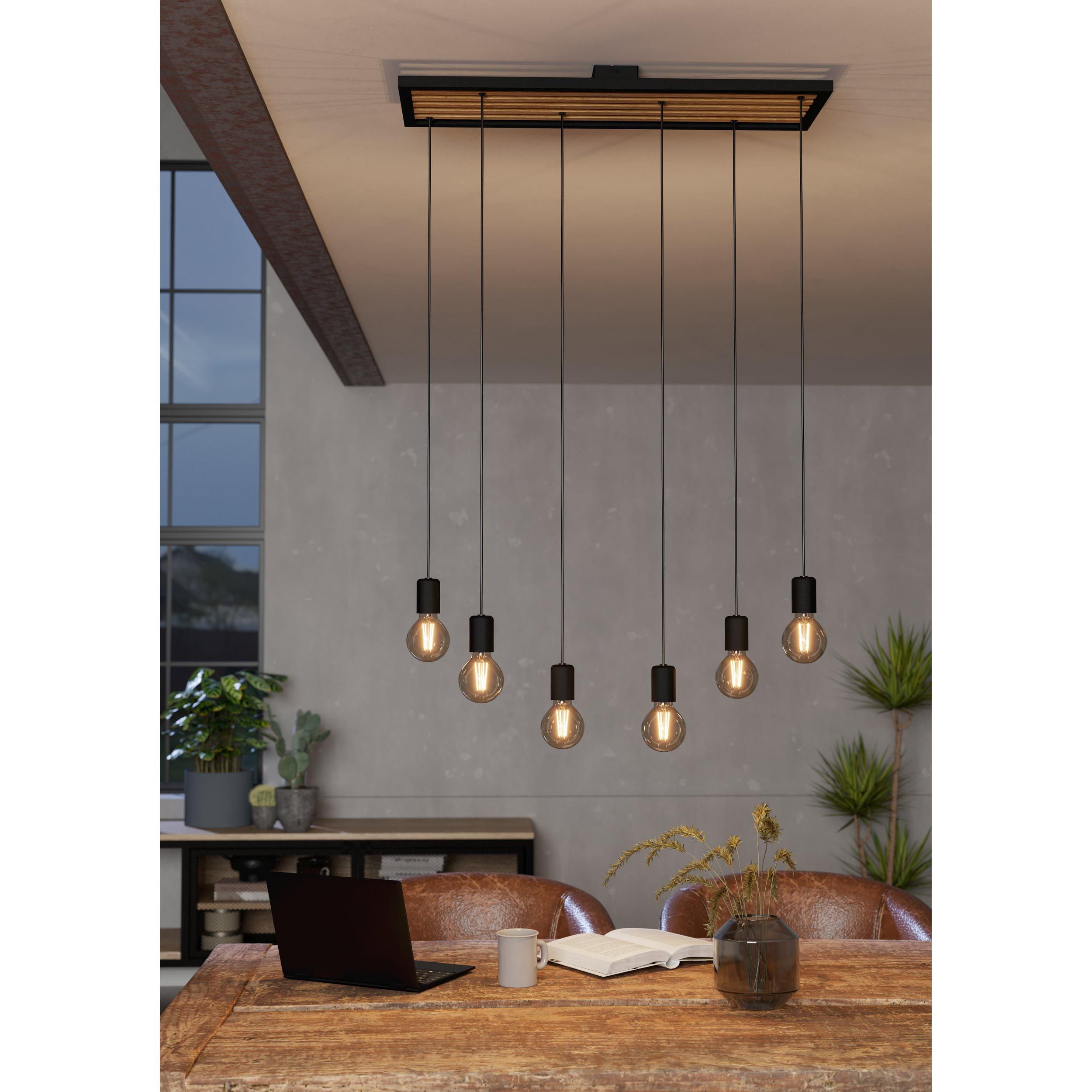Suspenion CONSETT noir L78cm