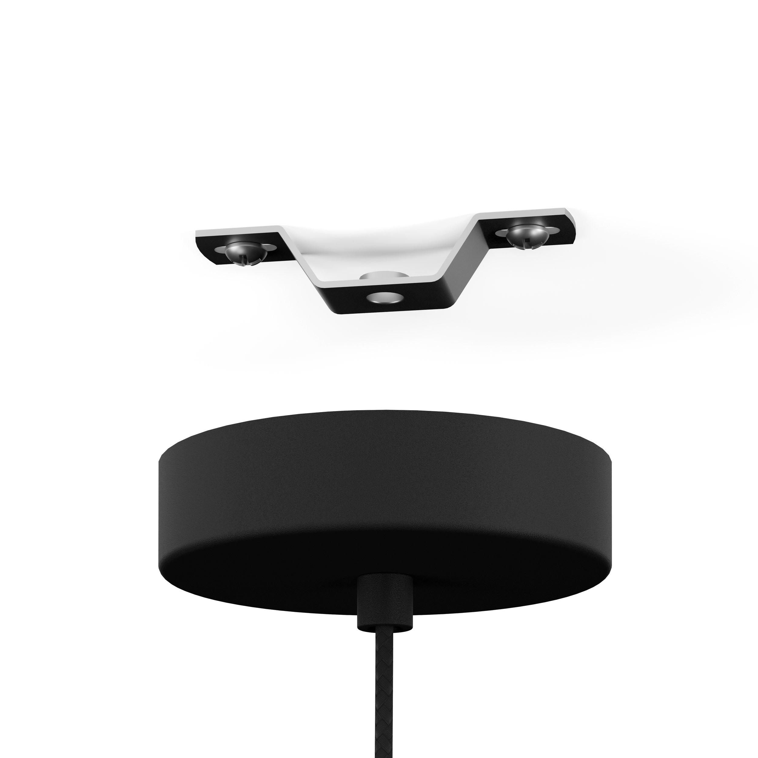 Suspension IKESTON noir Ø28cm
