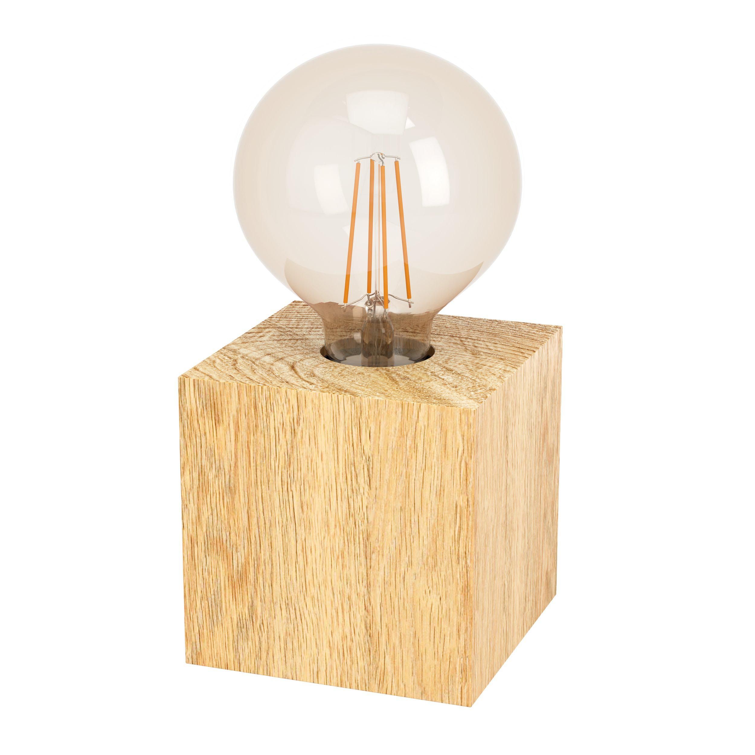 Lampe de table PRESTWICK bois H9,5cm