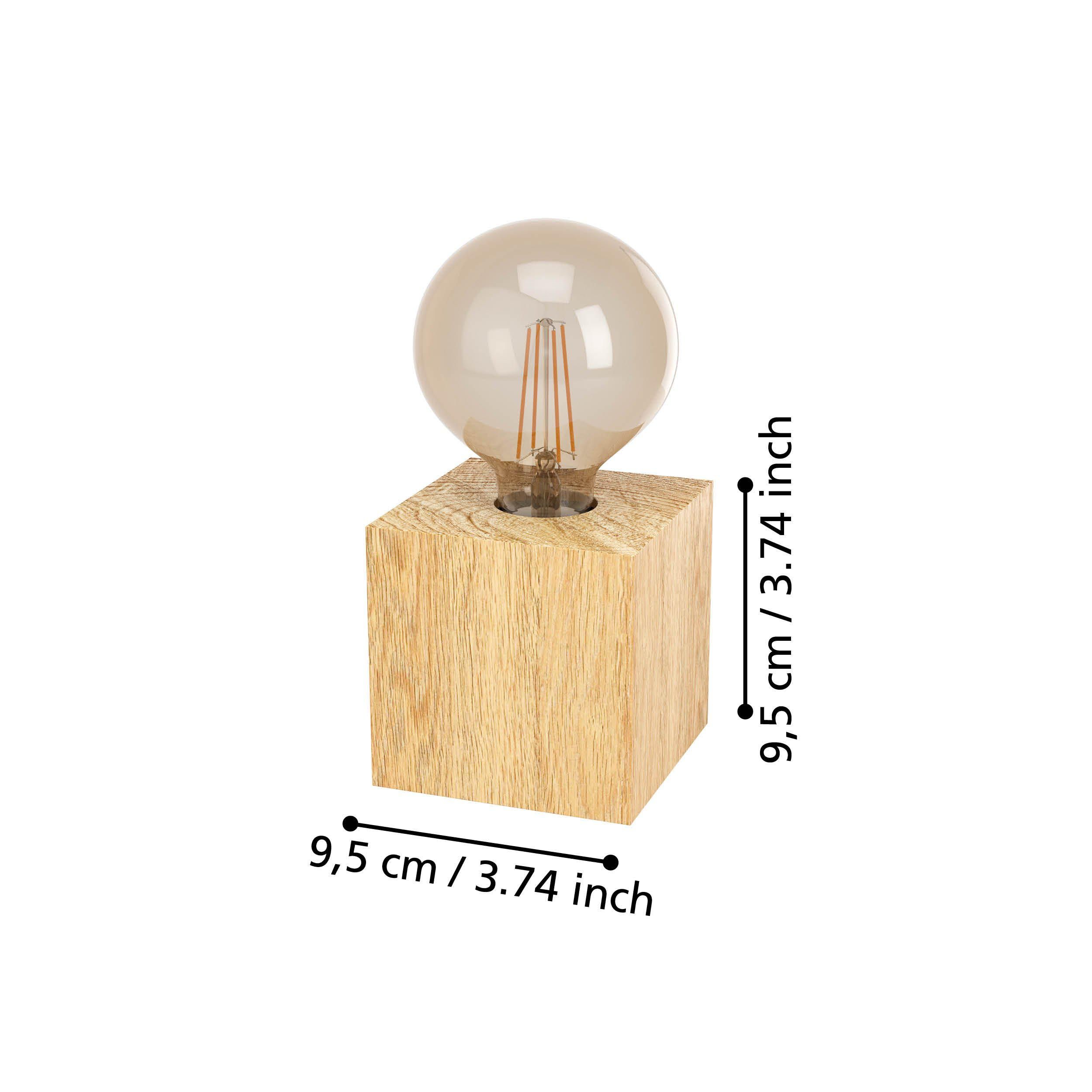 Lampe de table PRESTWICK bois H9,5cm