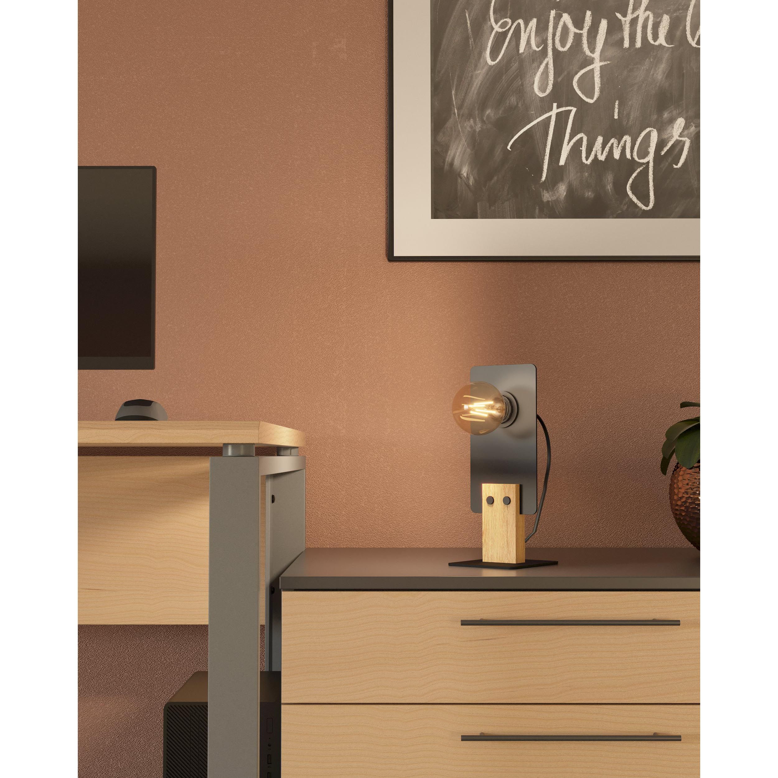 Lampe à poser BRAMERTON noir H31cm